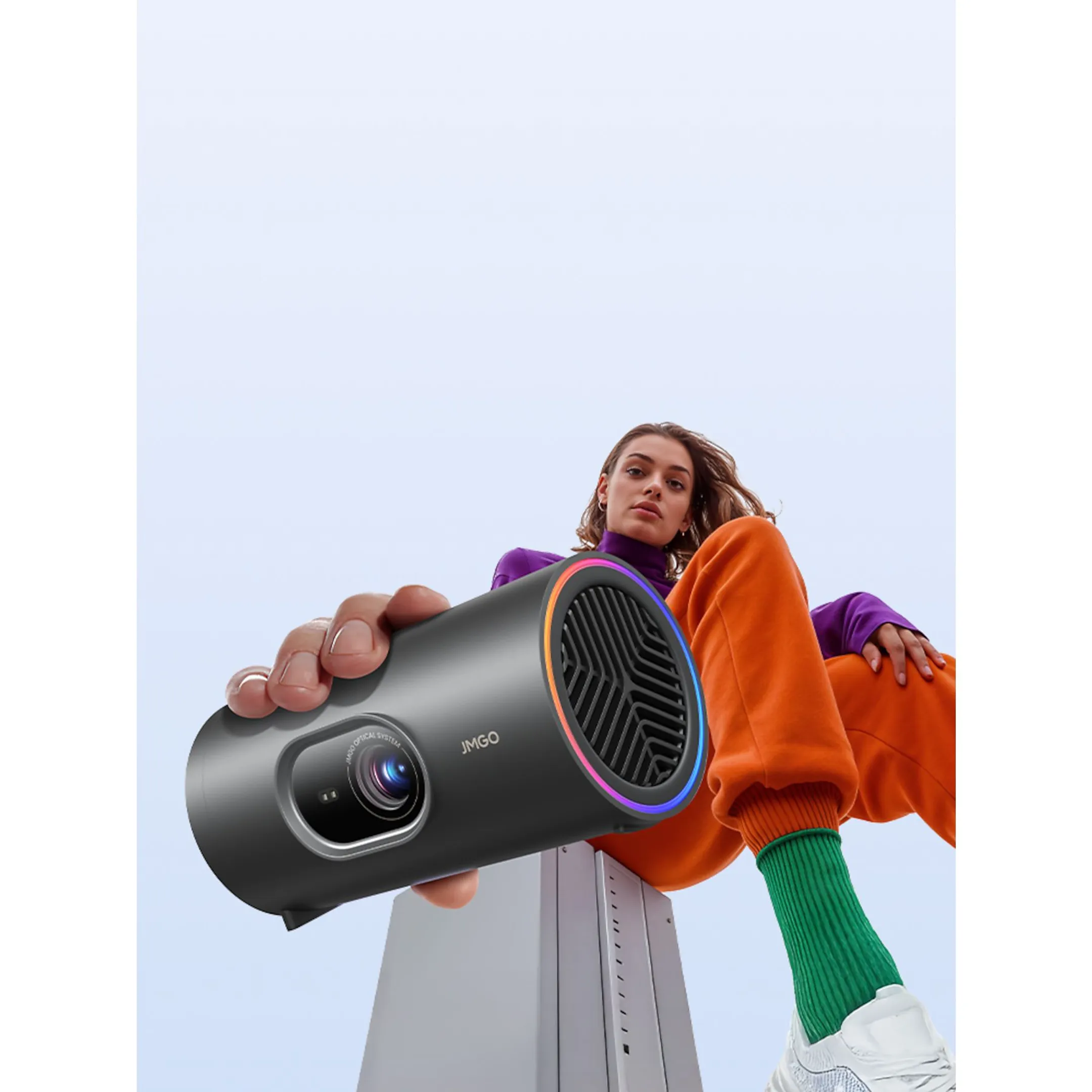 JMGO Projecteur intelligent Picoplay+ Pack – Noir image