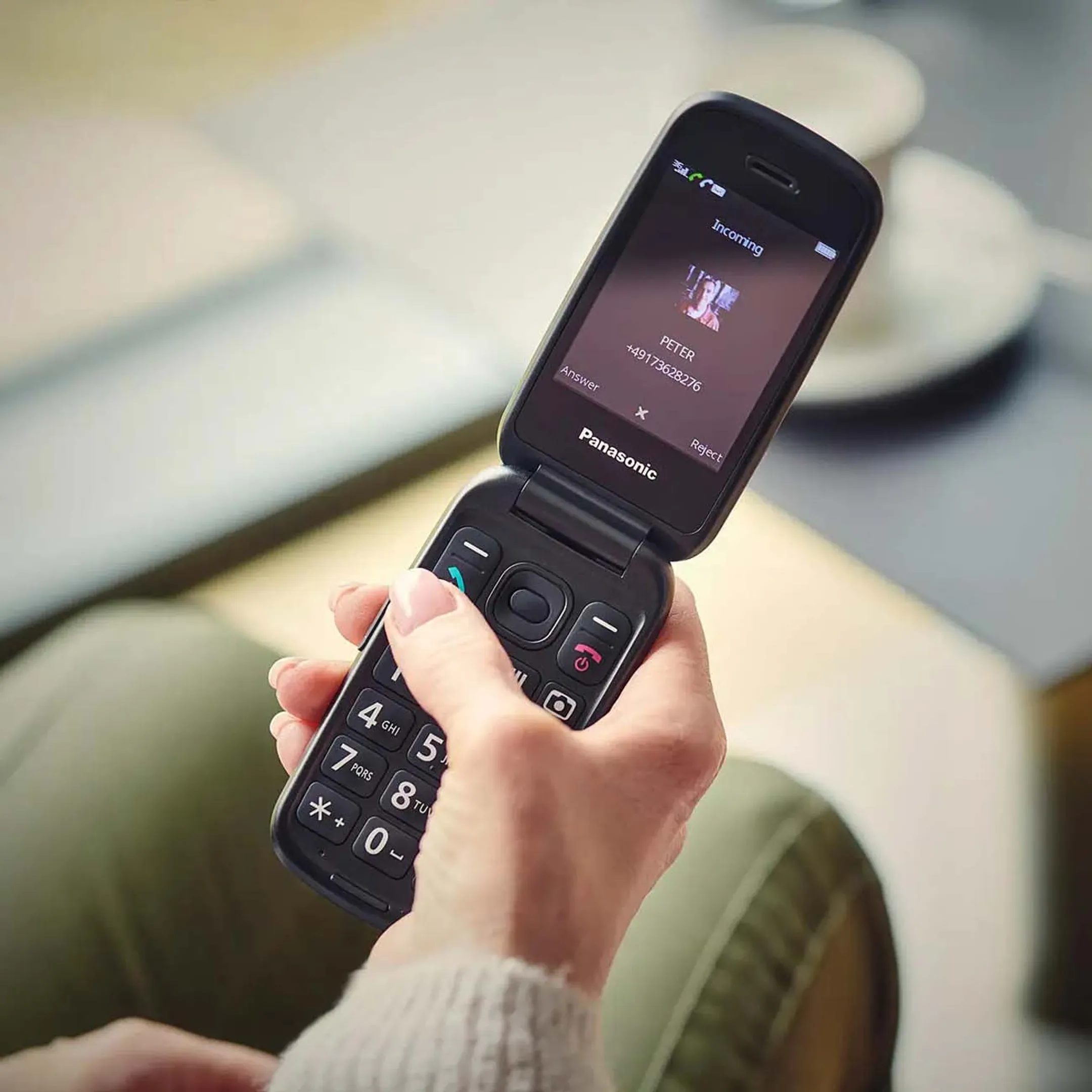 Panasonic KX-TU550EXB - Zwart image