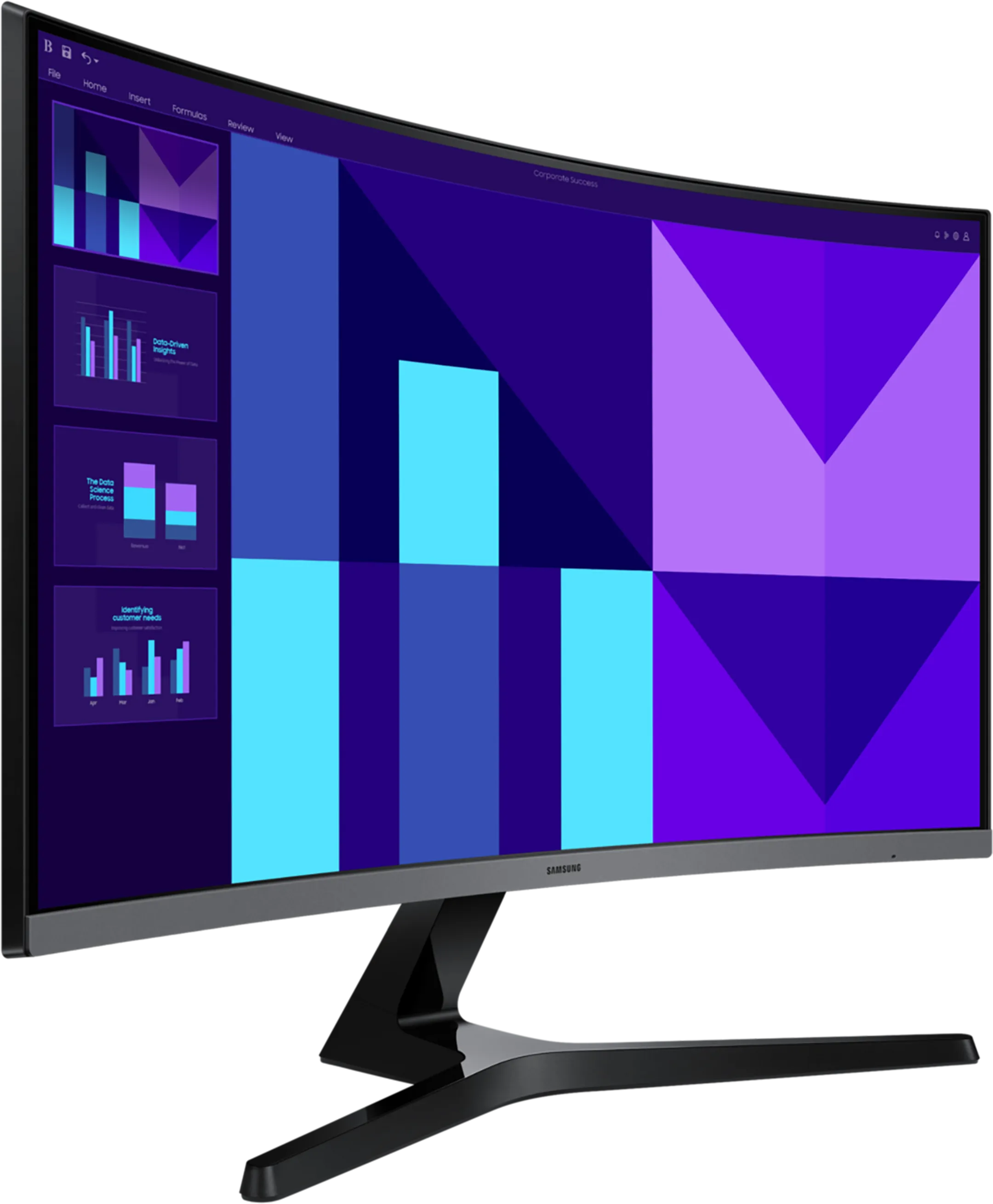 Samsung 27" Essential Monitor S3 S39GD LS27D396GAUXEN image