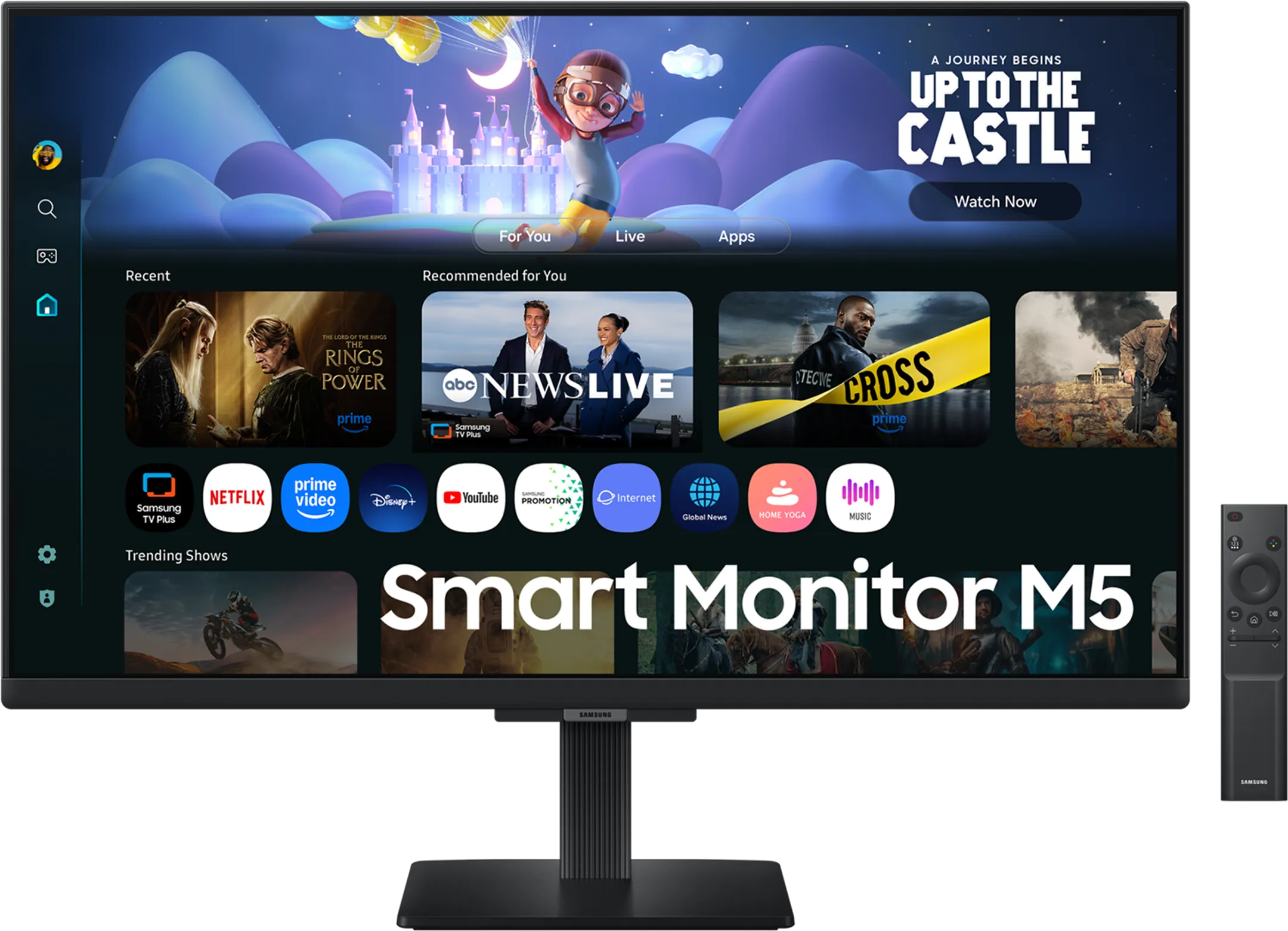 Samsung 27" Smart Monitor M5 M50F LS27FM500EUXEN image