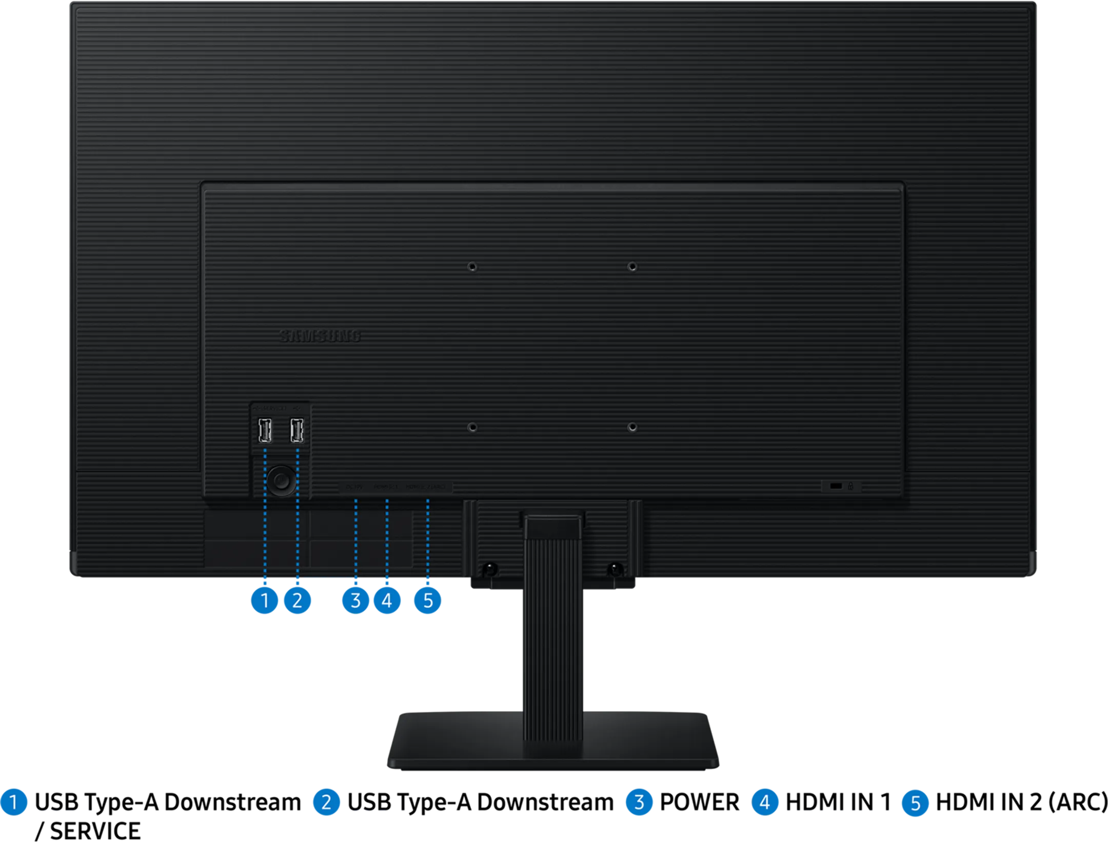 Samsung 27" Smart Monitor M5 M50F LS27FM500EUXEN image