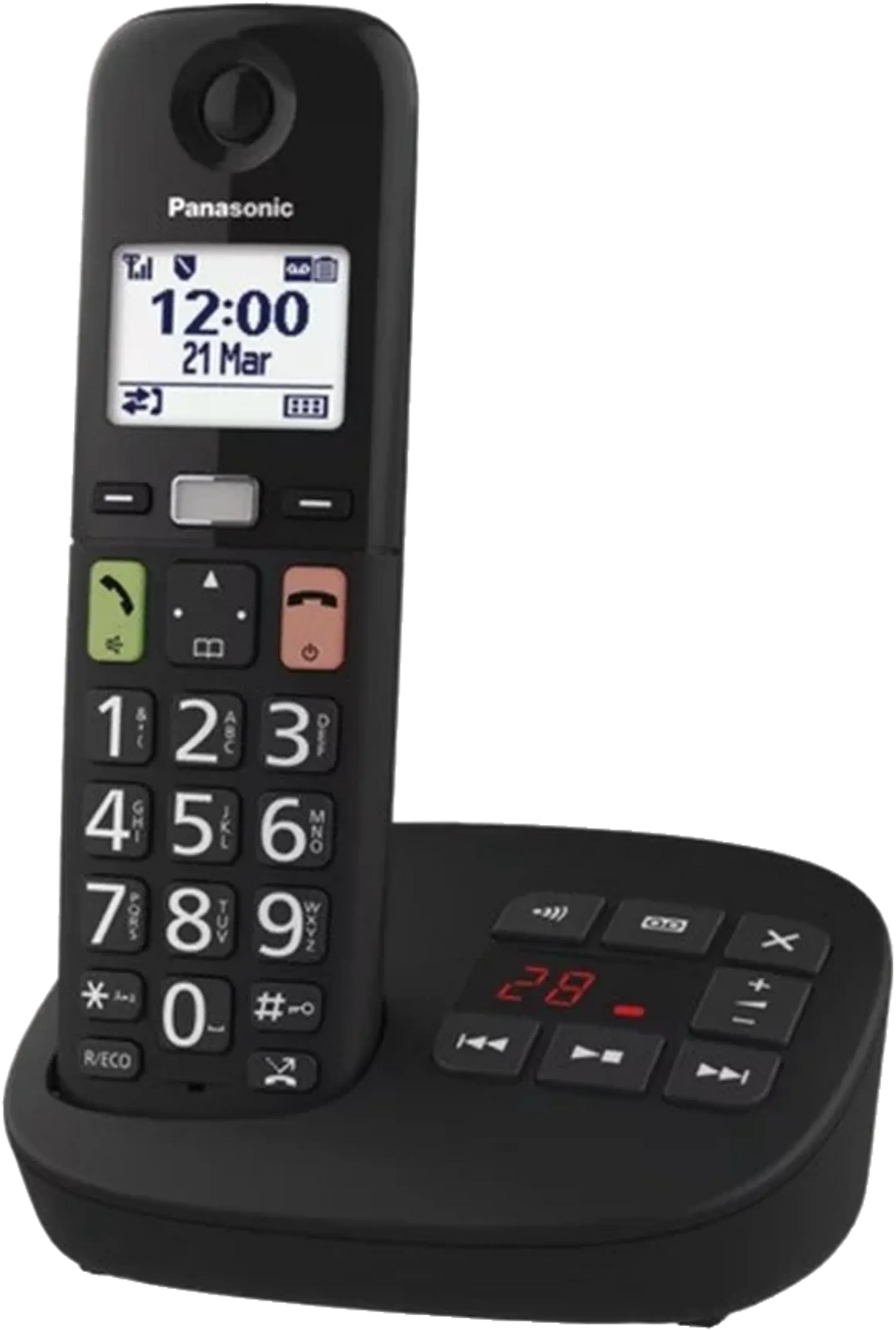 KX-TGU130EXB single dect Noir