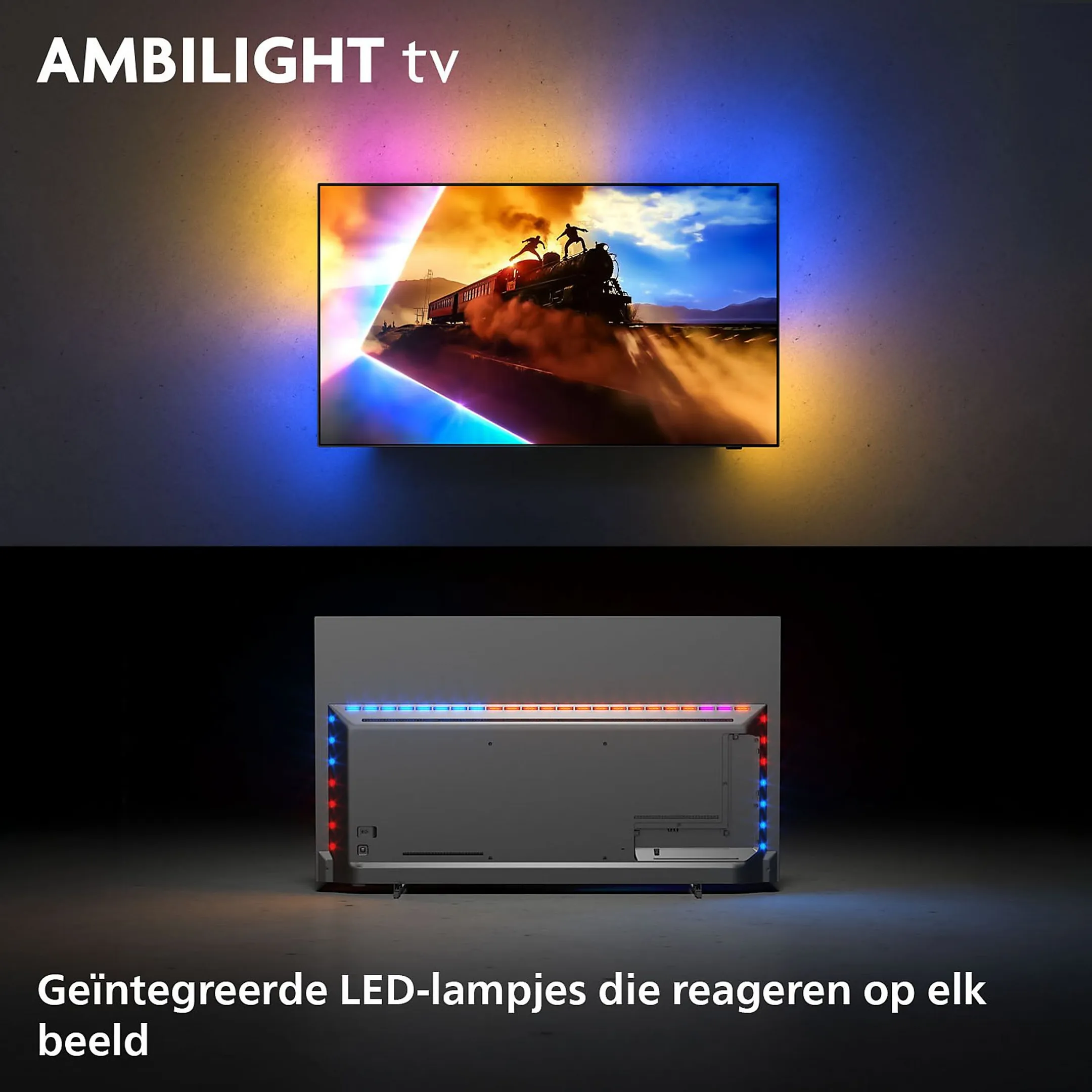 Philips OLED 4K Ambilight TV 77OLED760/12 (2025) - 77 inch image