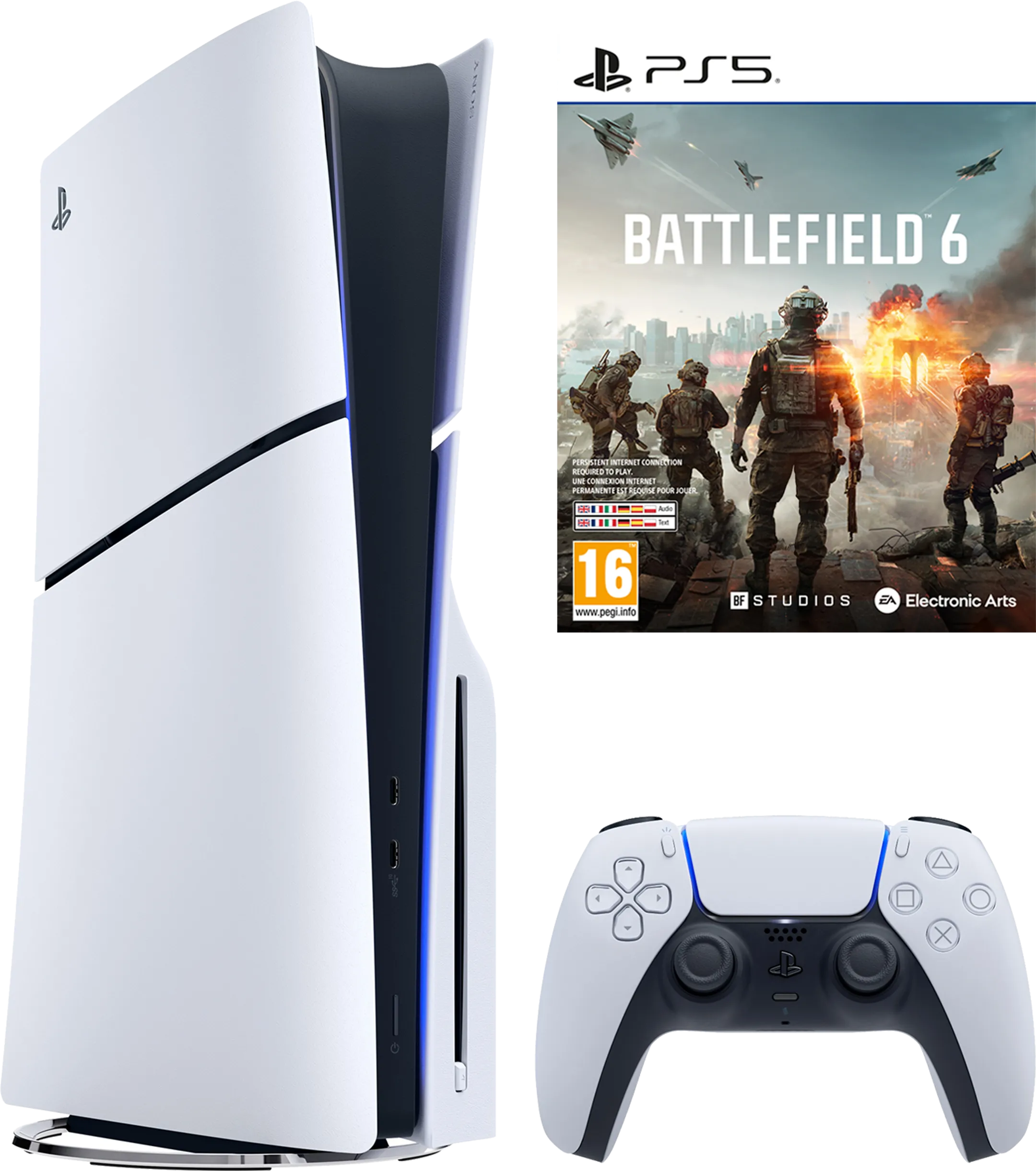 Sony Bundel PlayStation 5 Slim Disc + Battlefield 6 image