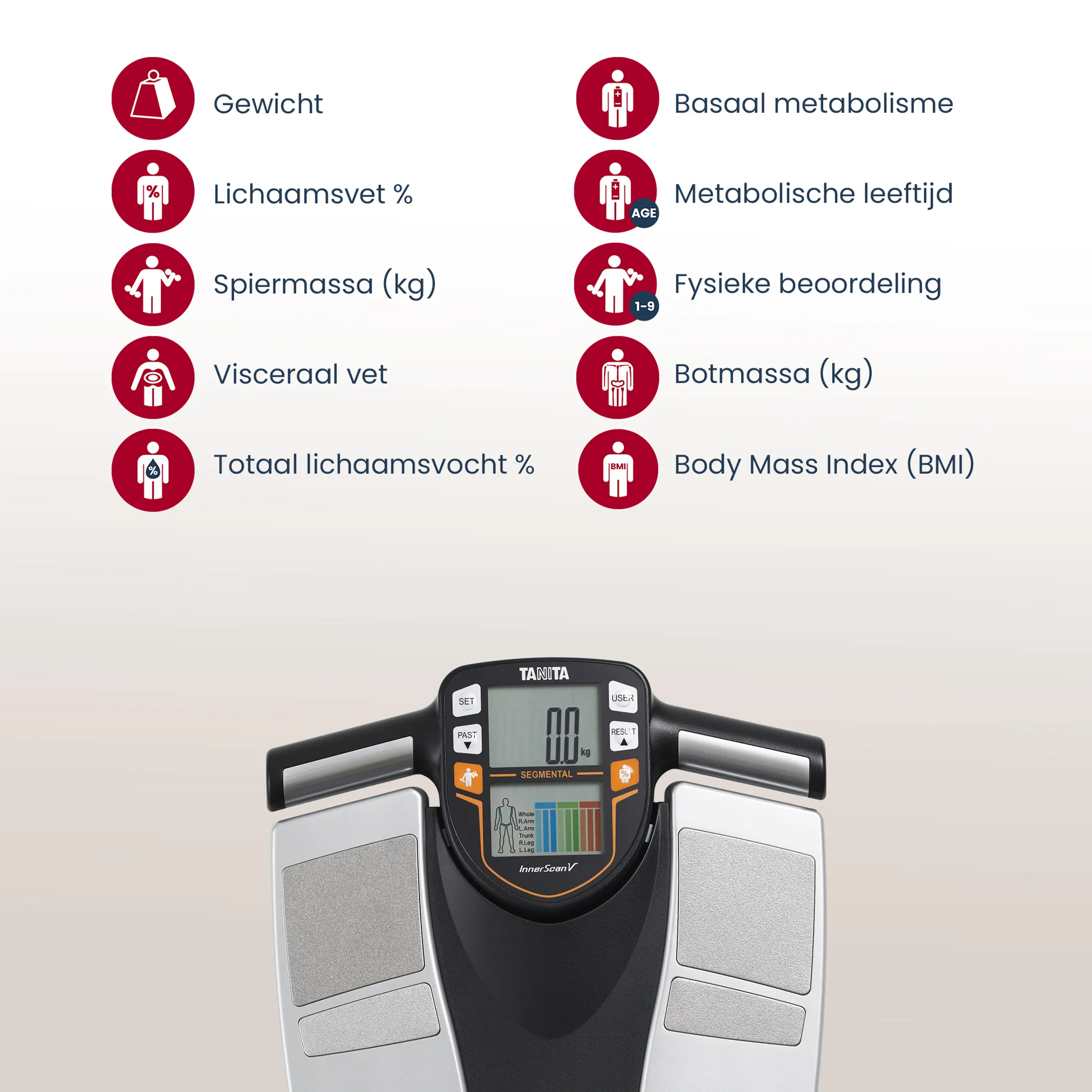 Tanita BC-545N Segmentale lichaamsanalyse weegschaal image