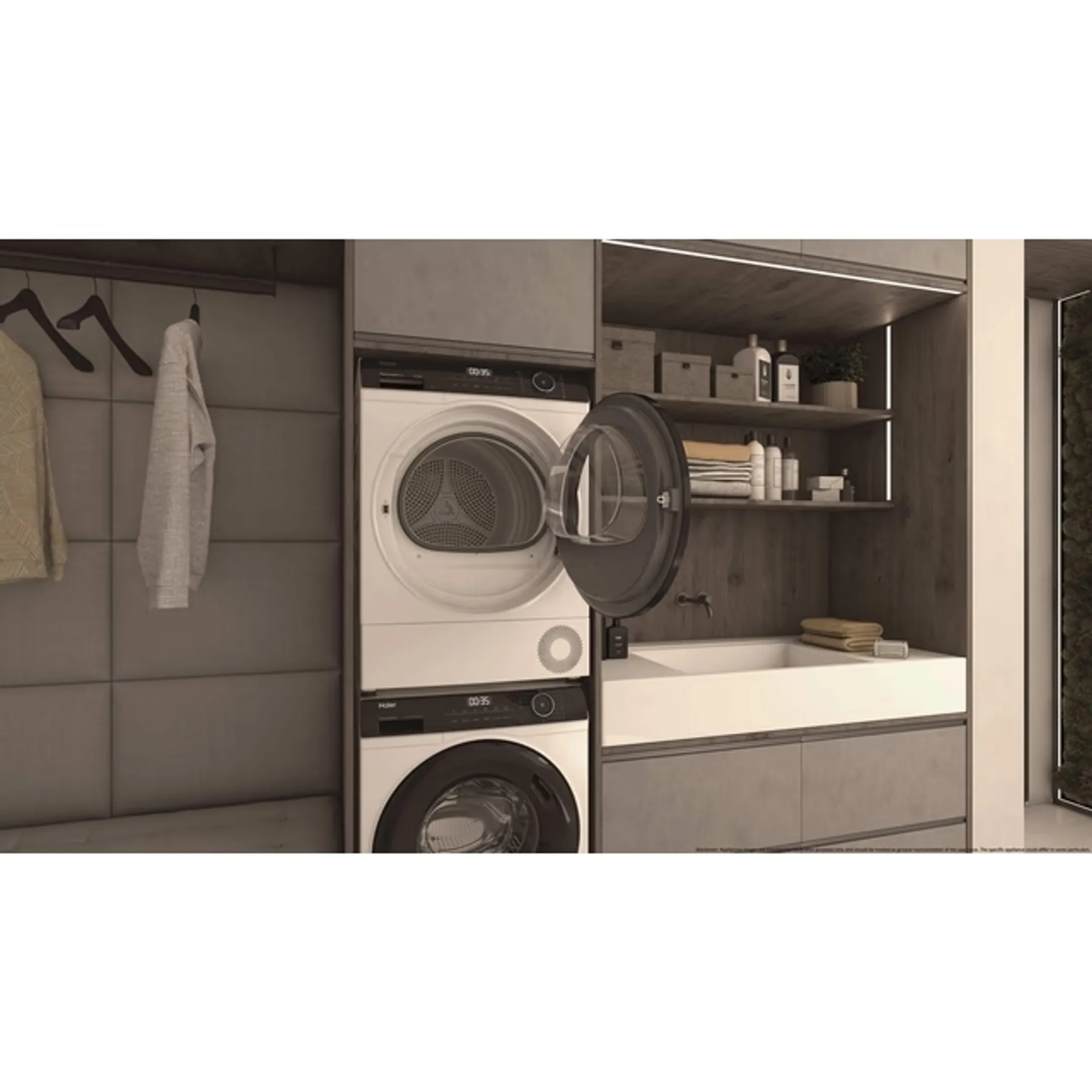 Haier Droogkast HD90-B939E-DF image