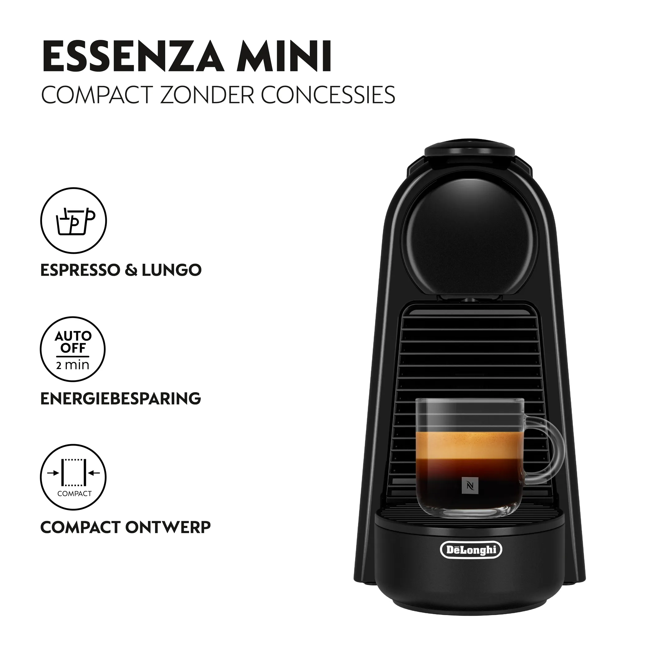 De'Longhi Nespresso Koffiemachine Essenza Mini Bundel image