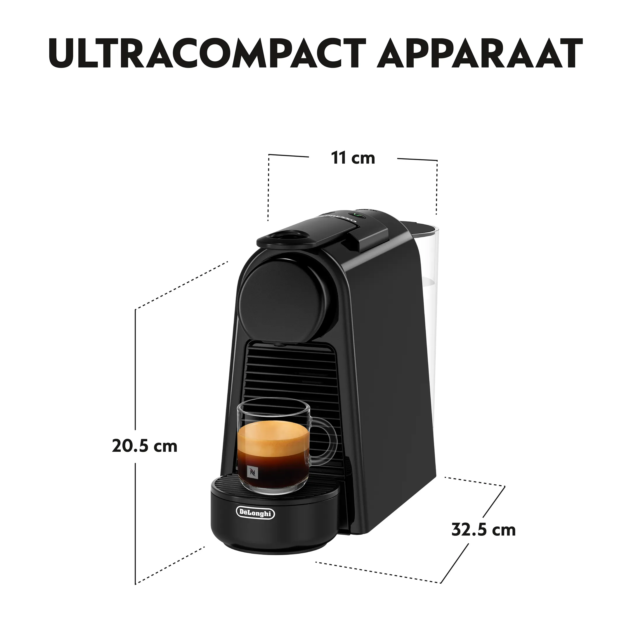 De'Longhi Nespresso Koffiemachine Essenza Mini Bundel image
