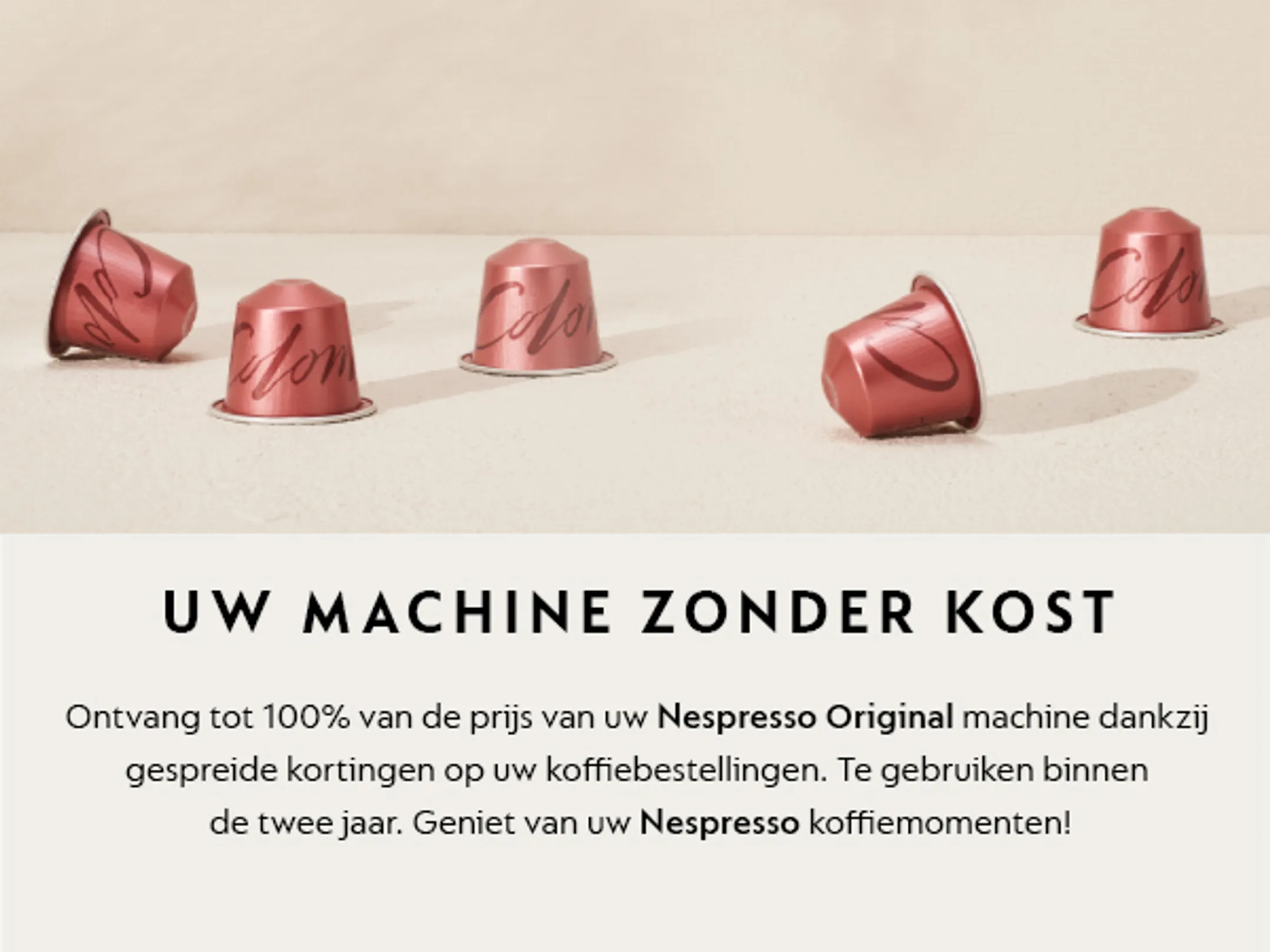 De'Longhi Nespresso Koffiemachine Essenza Mini Bundel image