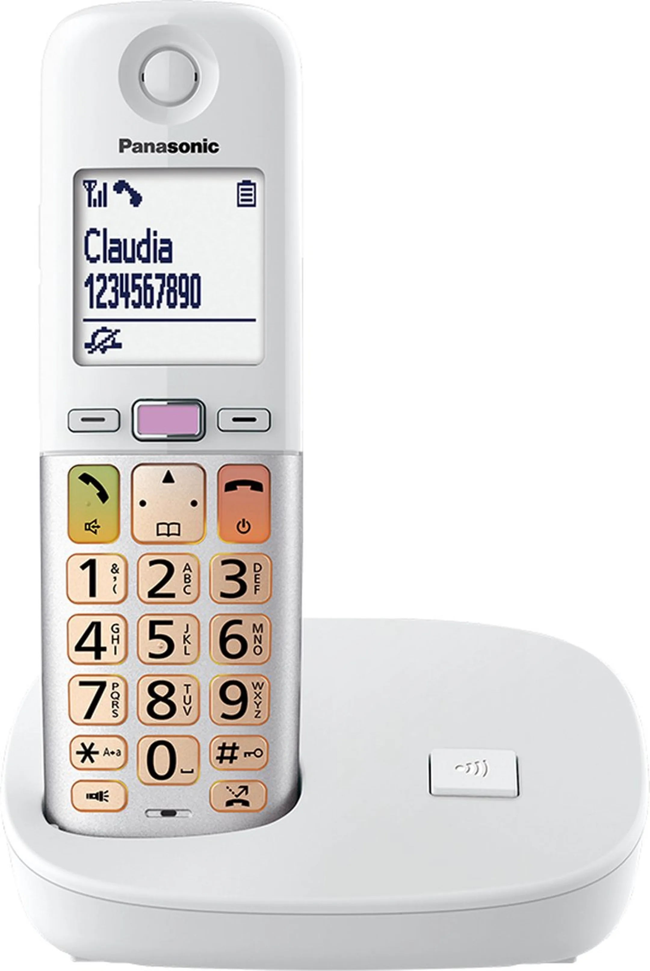 Panasonic KX-TGU410EXW single dect - Wit image