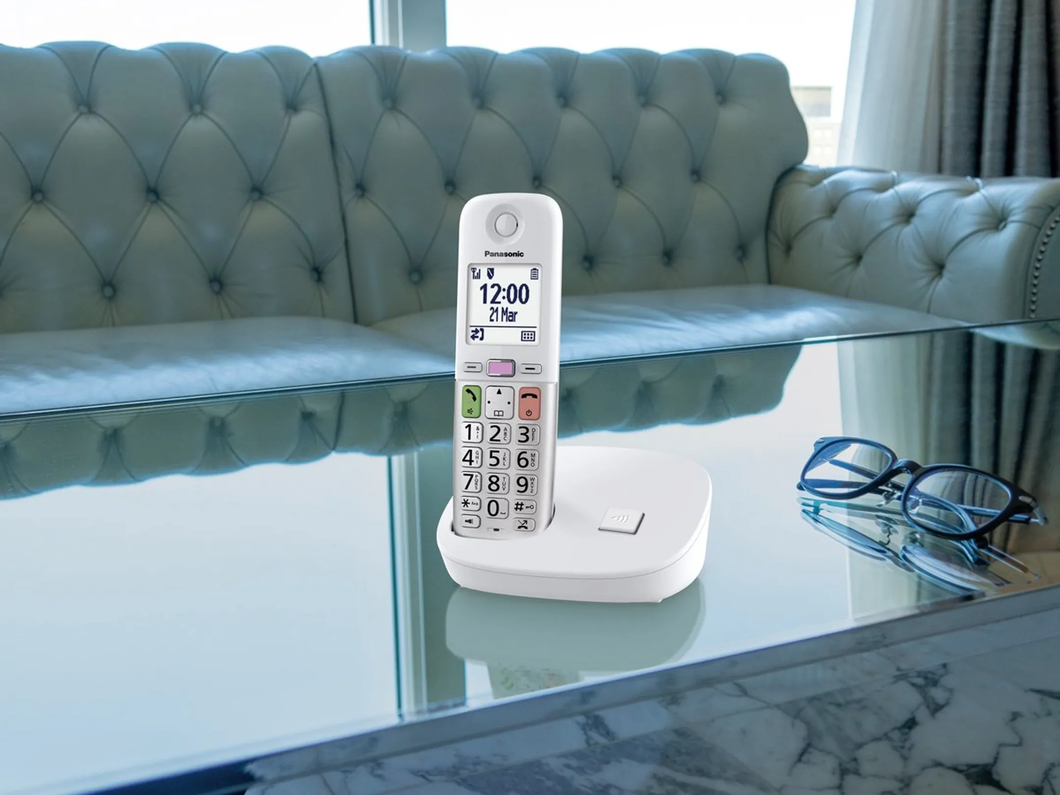 Panasonic KX-TGU410EXW single dect - Wit image