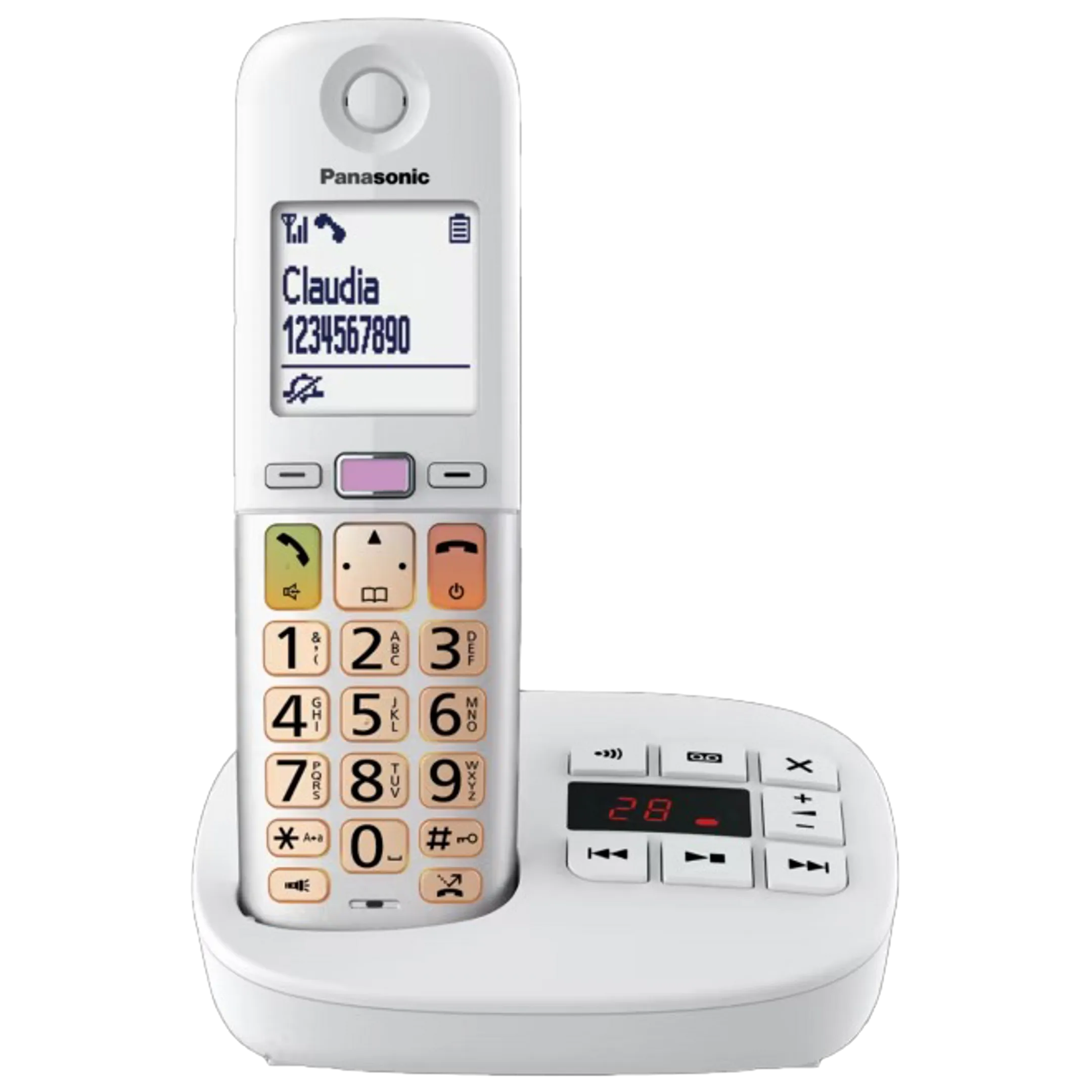 Panasonic KX-TGU430EXW single dect - Wit image
