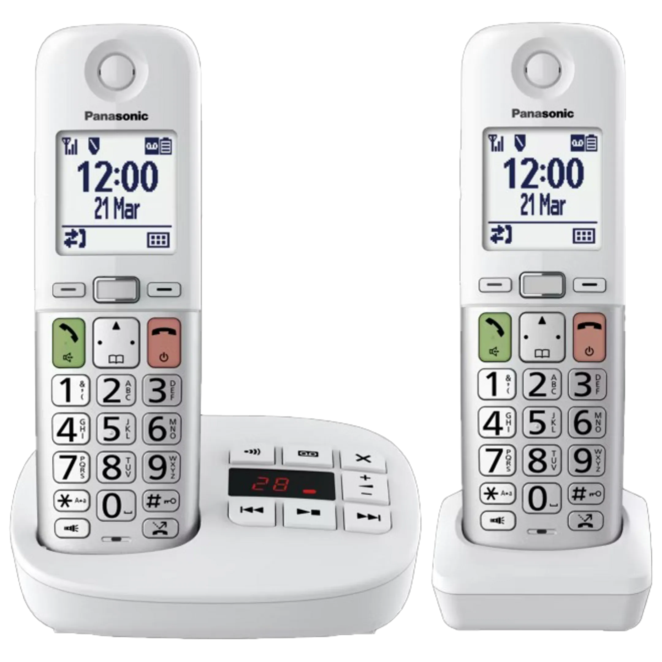  KX-TGU432EXW Duo - Blanc