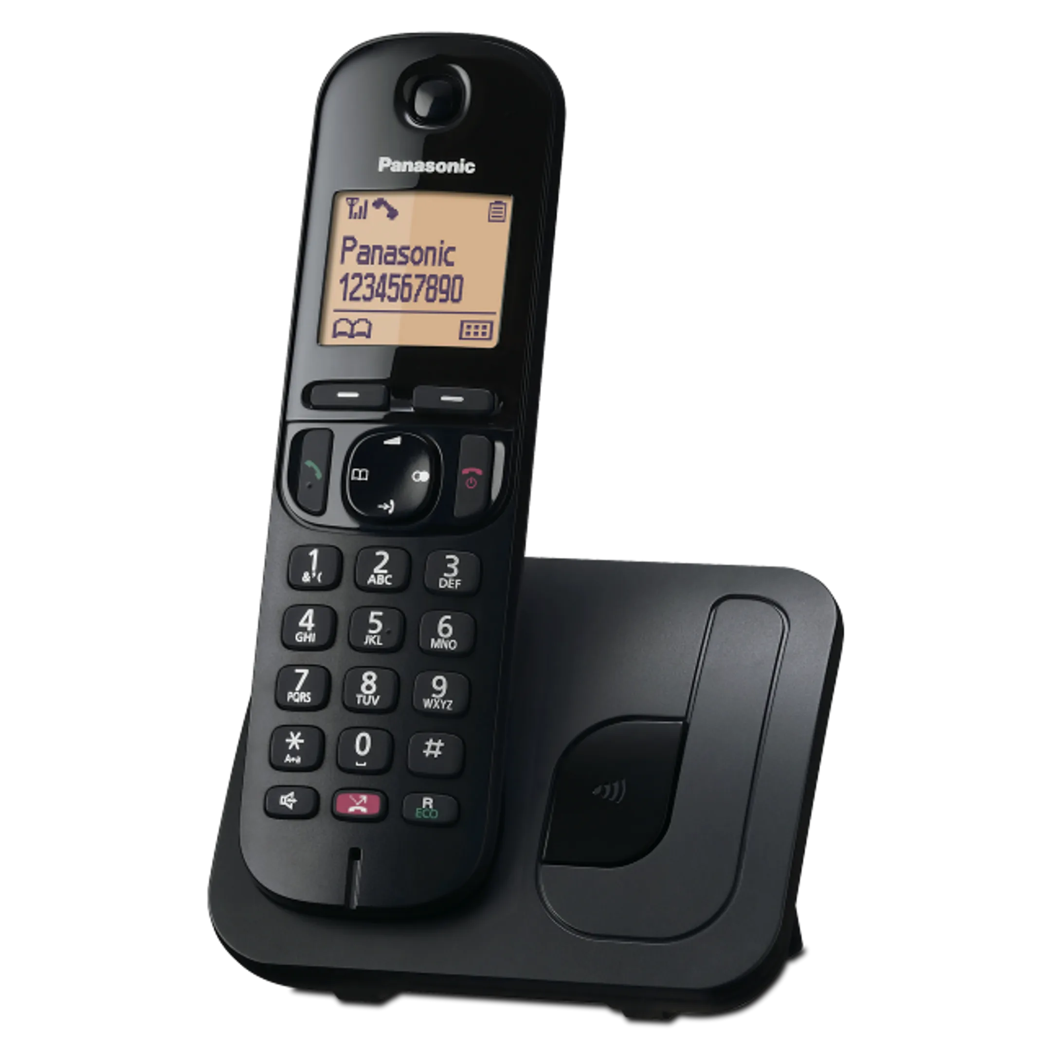 Panasonic KX-TGC250 mono - Zwart image