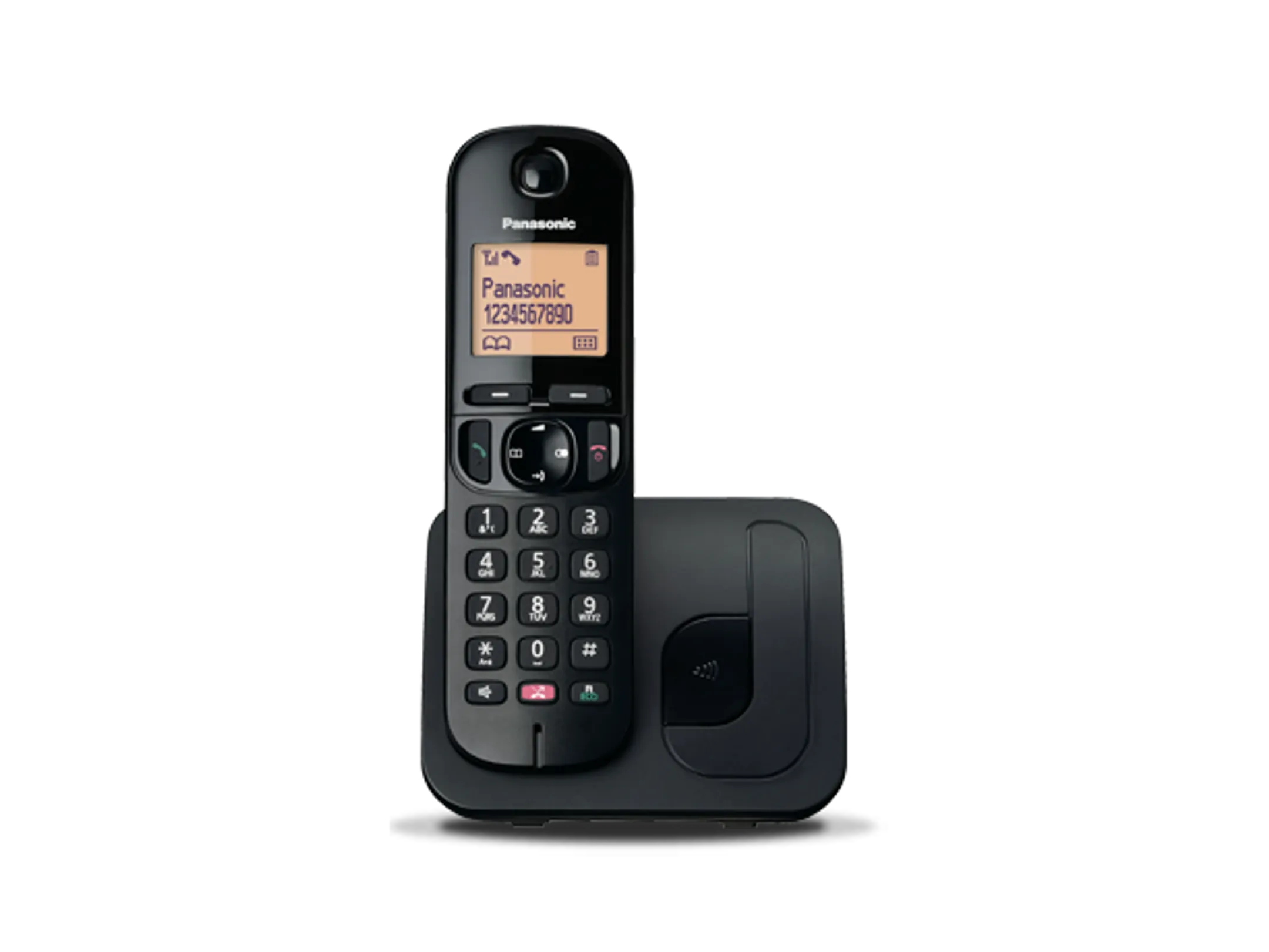 KX-TGC250 mono - Zwart