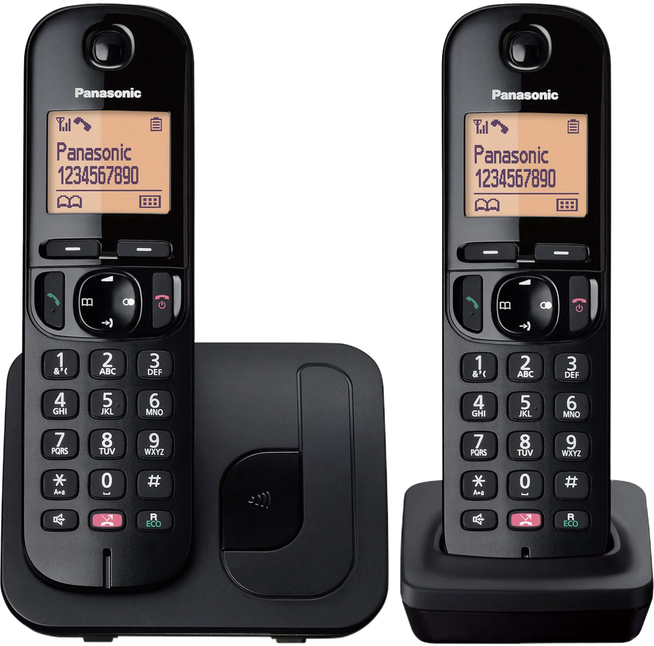 Dect KX-TGC253NLB Trio - Noir