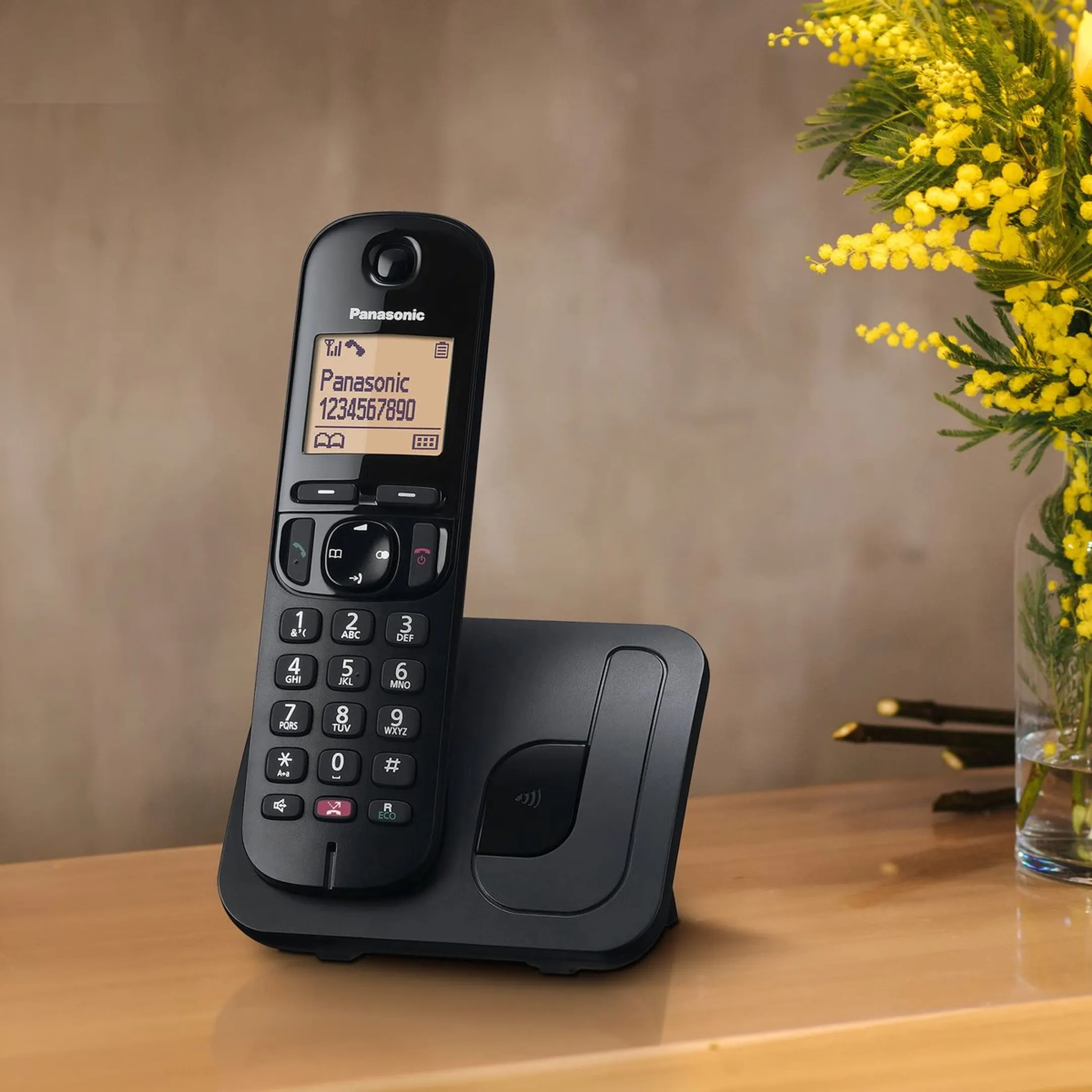 Panasonic Dect KX-TGC253NLB Trio - Noir image