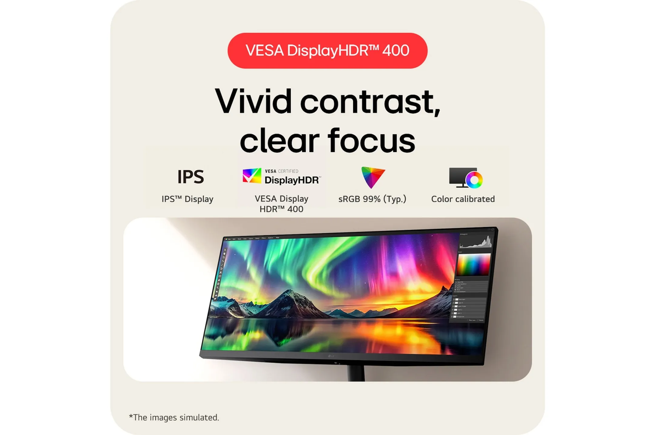 LG UltraWide WFHD moniteur 34U511A-B image