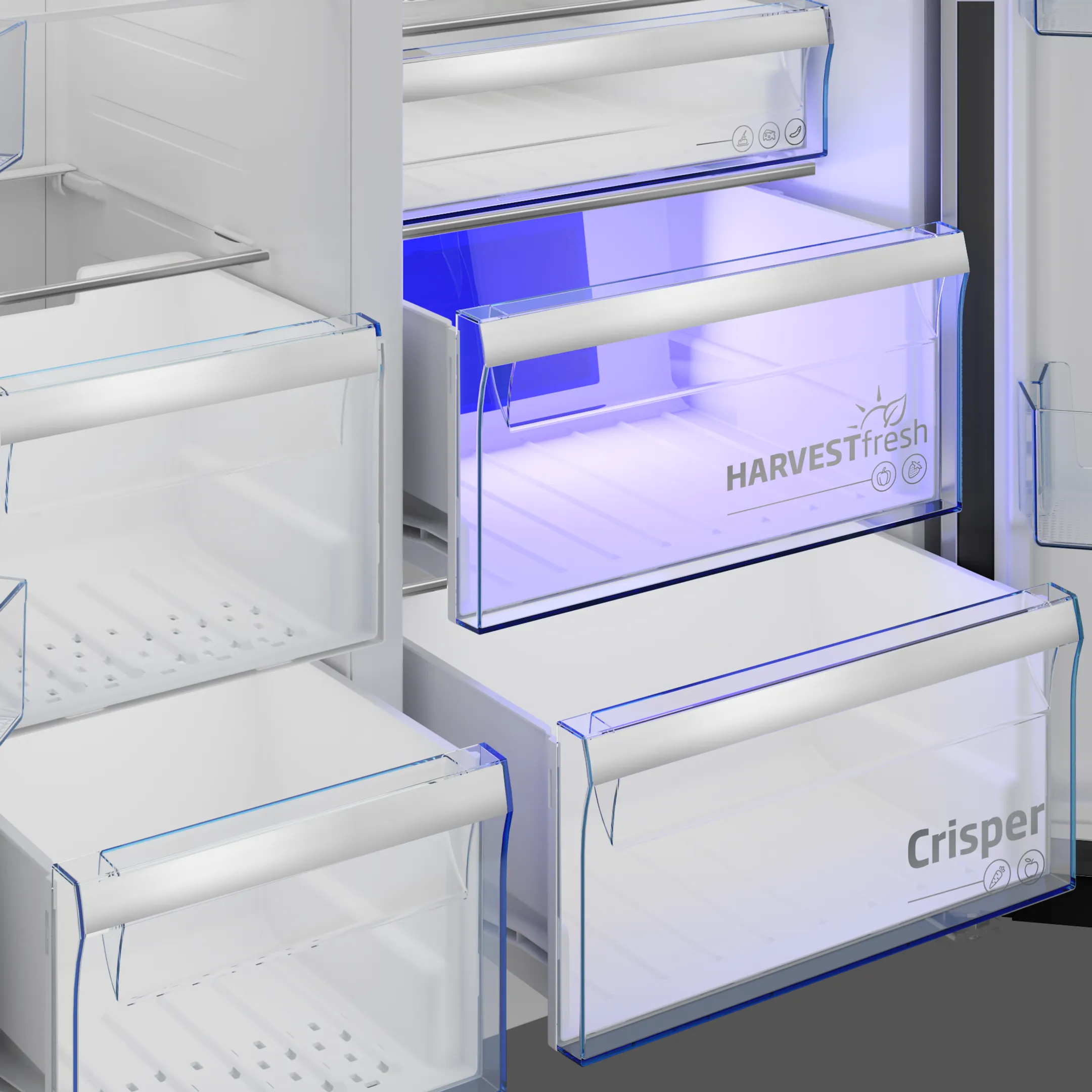 Beko Amerikaanse koelkast GN163241XBRN image