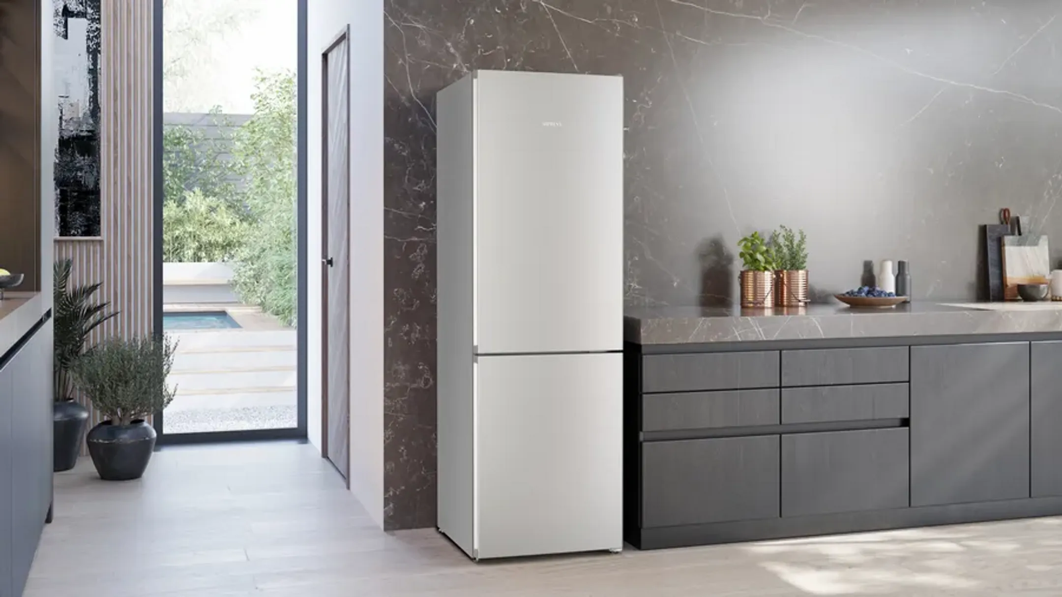 Siemens Combi frigo congélateur KG36NVIAG image