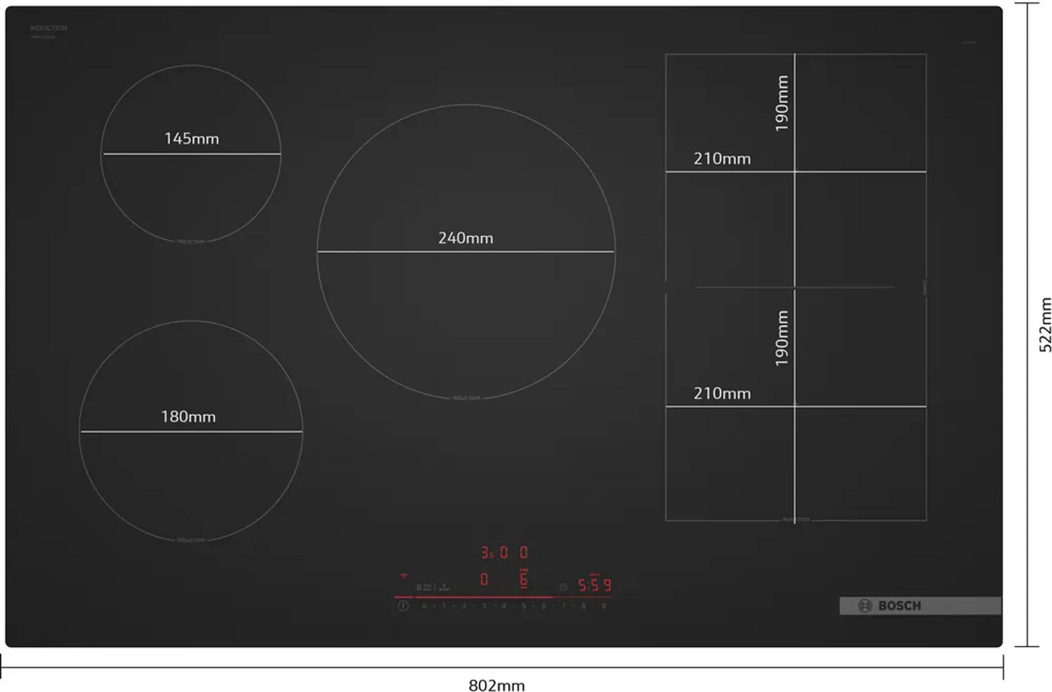 Bosch Taque induction PVW81CHB1E image