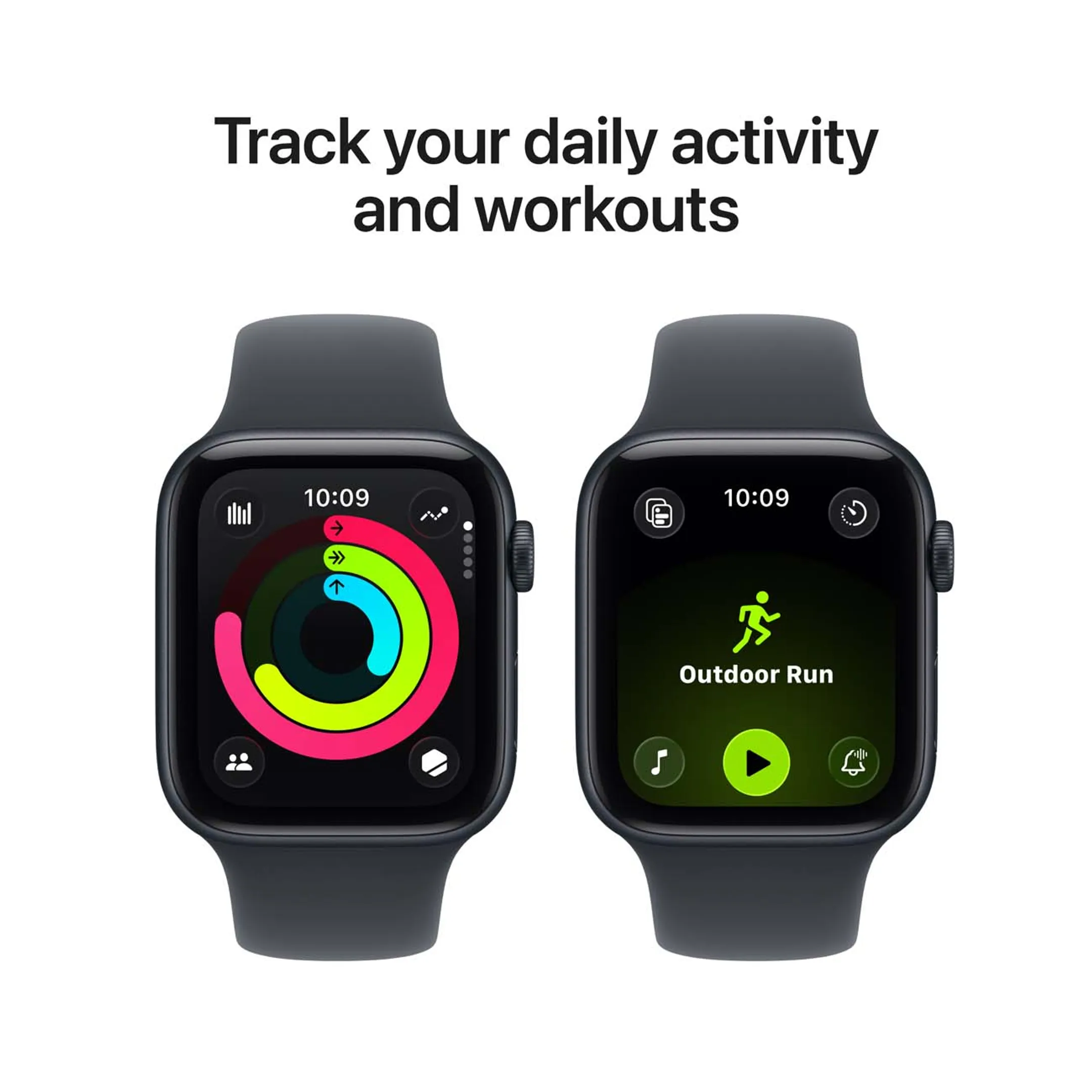 Apple Watch SE 3 GPS + Cellular - 44mm Midnight Aluminium (S/M) image