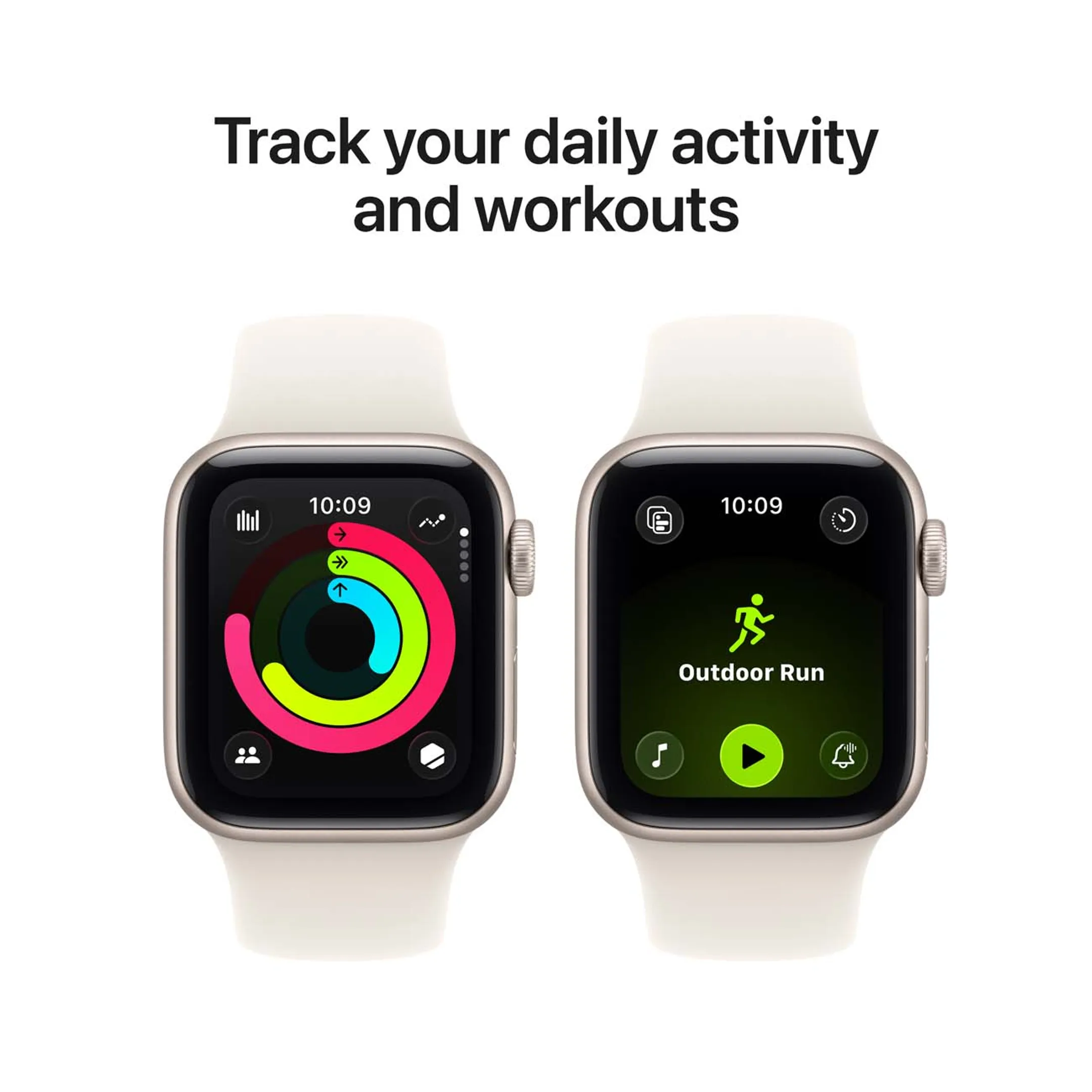 Apple Watch SE 3 GPS - 40mm Starlight Aluminium (S/M) image