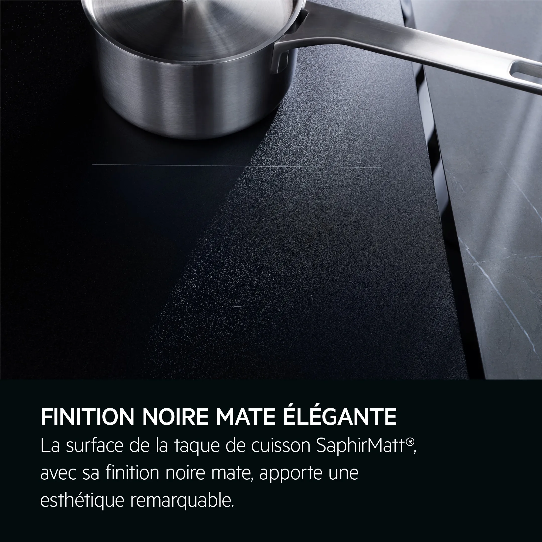 AEG Taque induction TII84B0FFZ SaphirMatt® 80 cm image