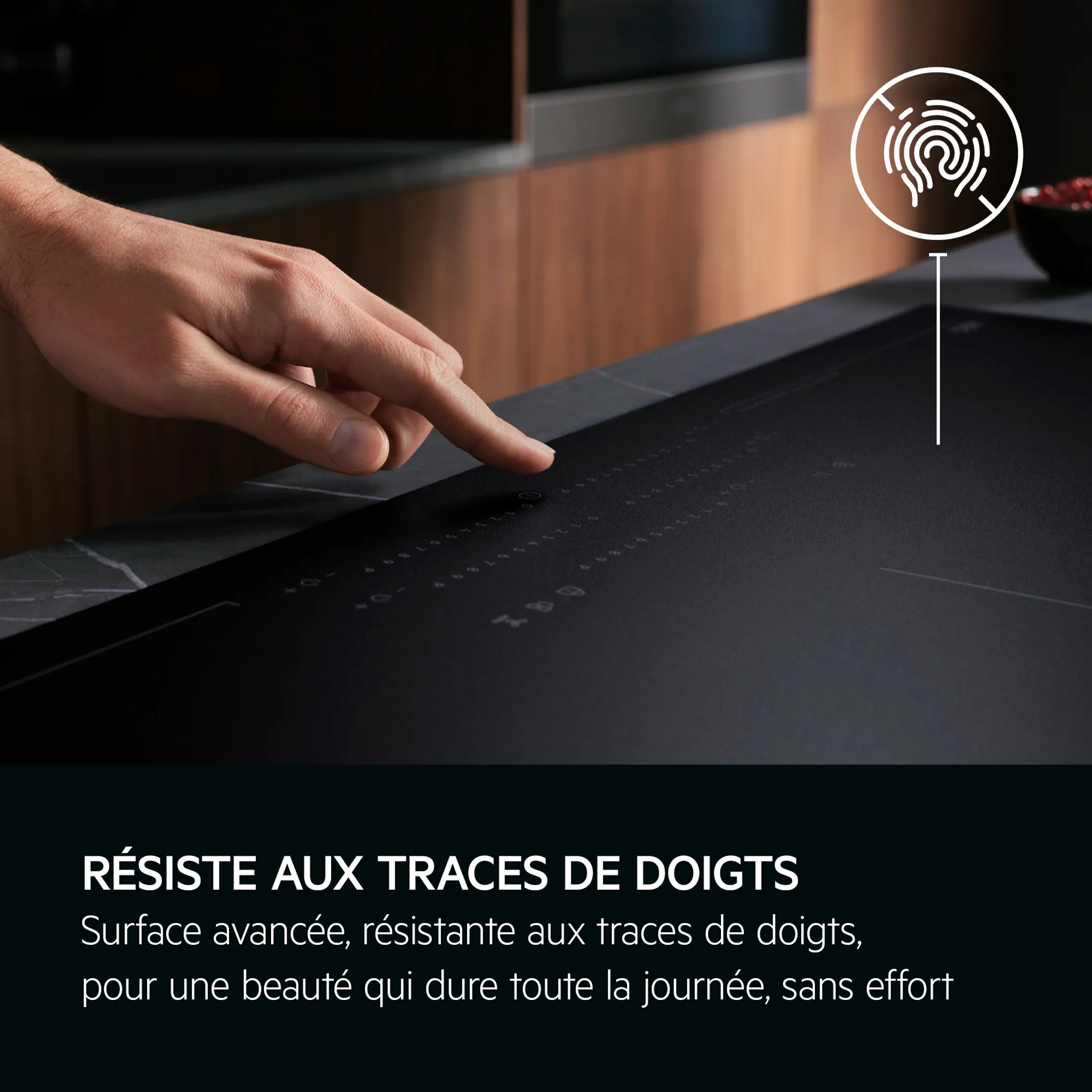 AEG Taque induction TII84B0FFZ SaphirMatt® 80 cm image