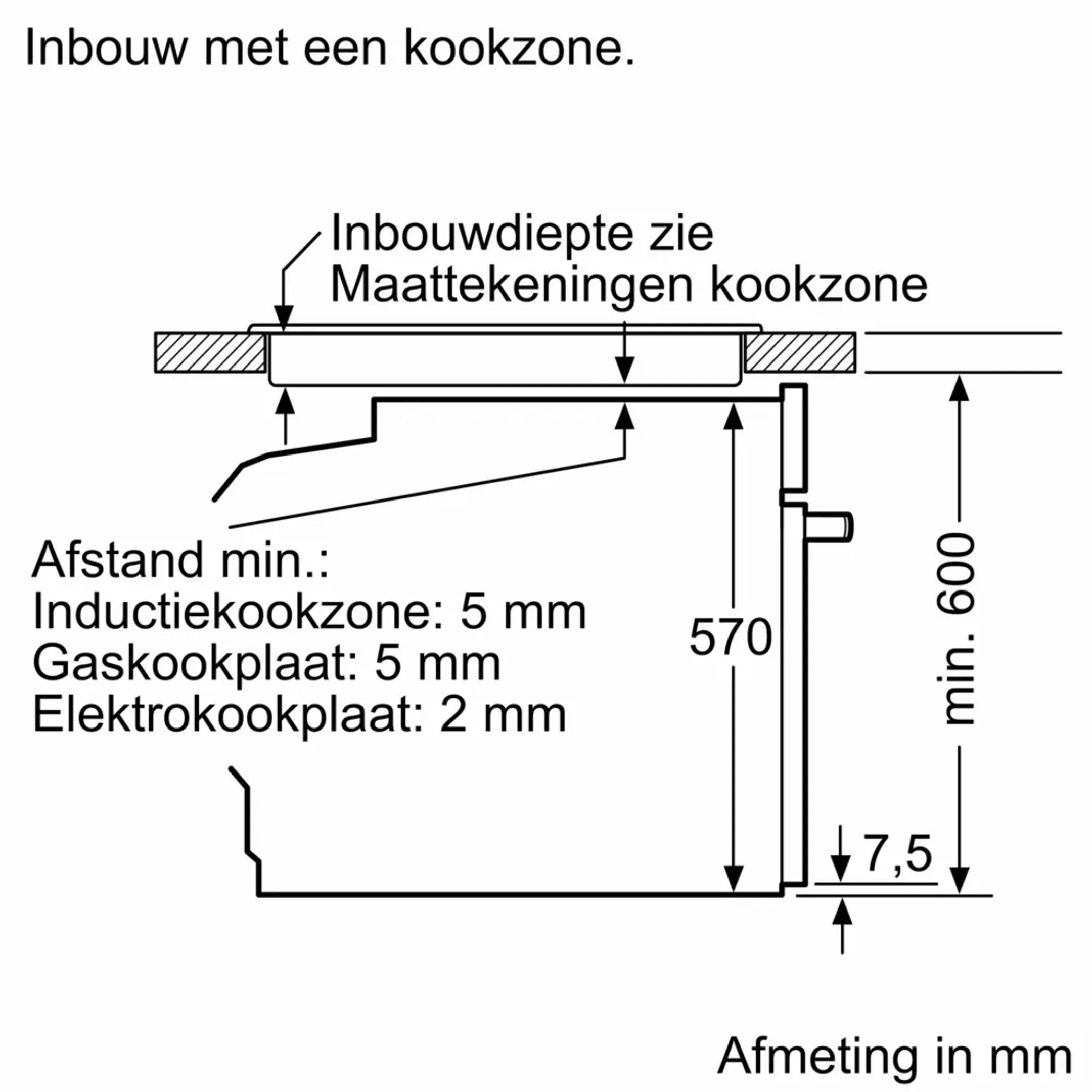 Bosch Inbouw oven HBG537EB4 image