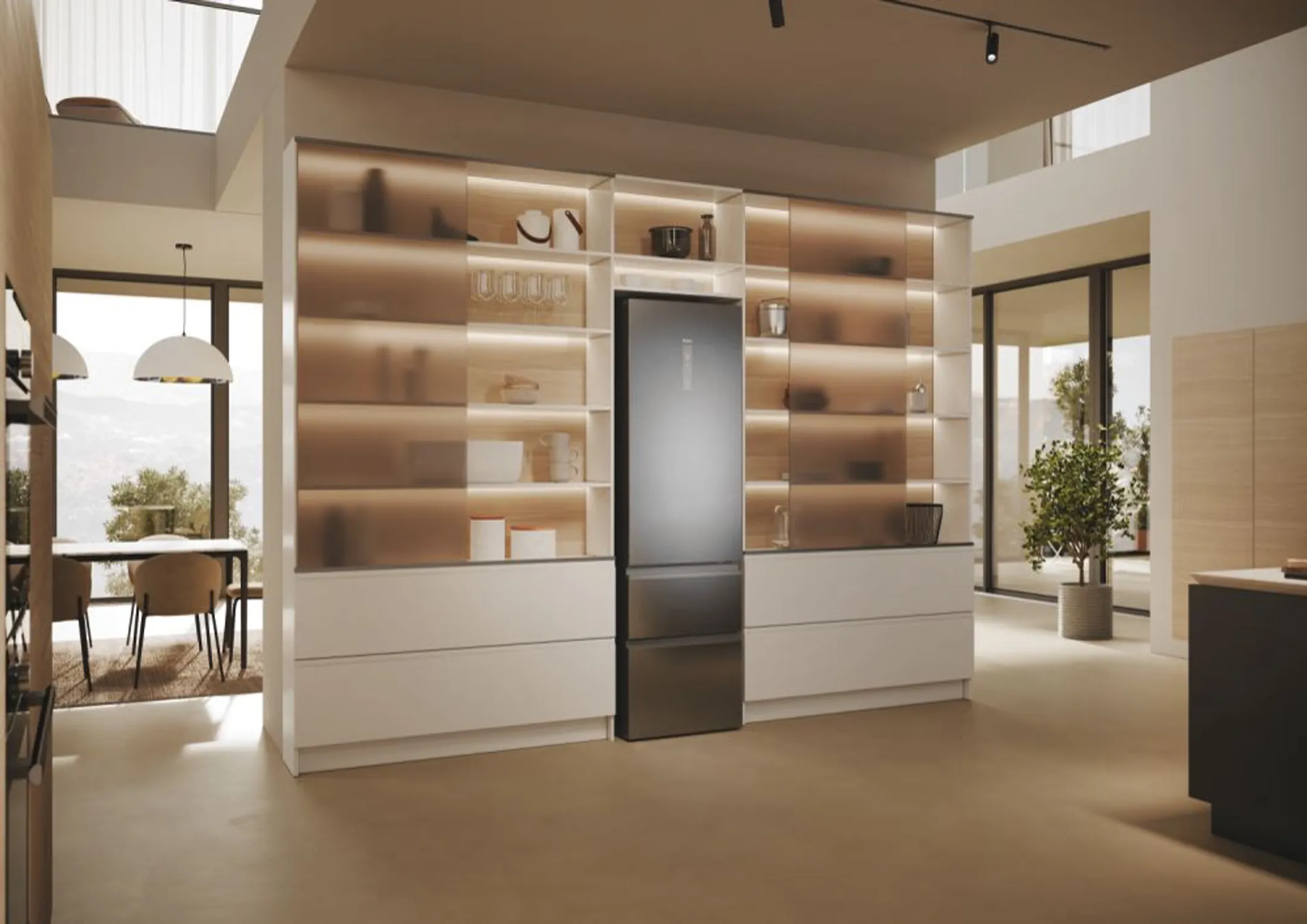 Haier Koelkast met diepvries HTW5620CNMG image