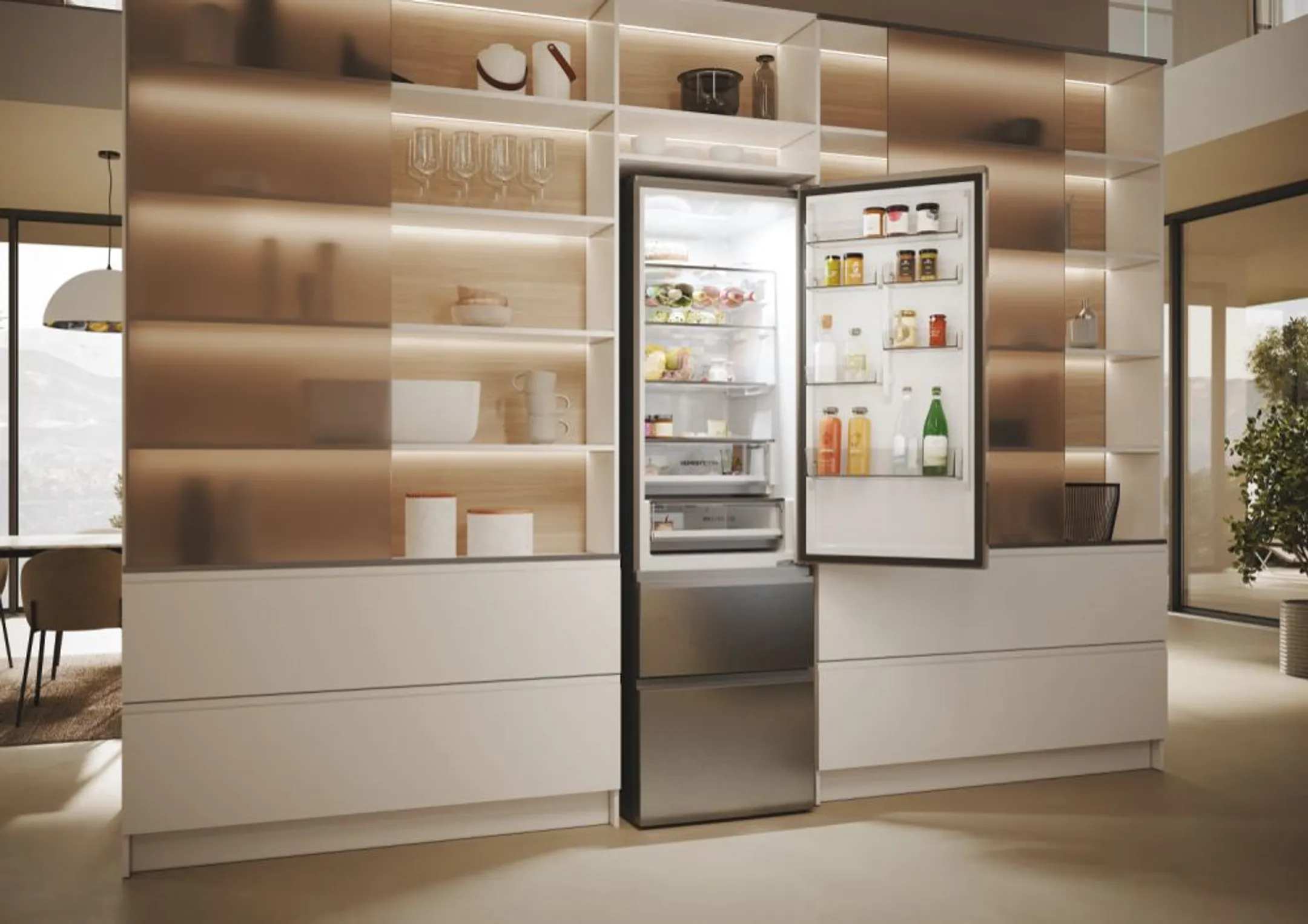Haier Koelkast met diepvries HTW5620CNMG image