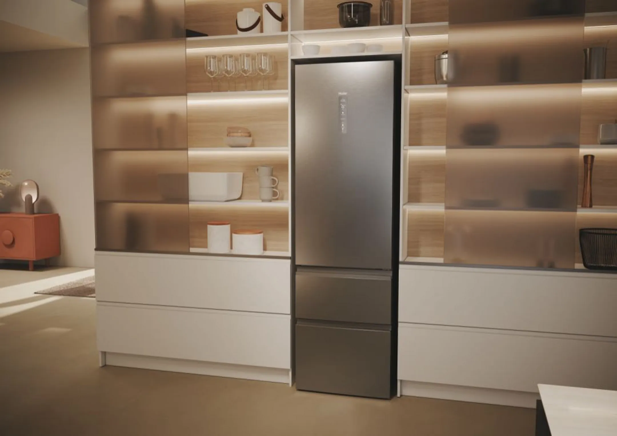 Haier Koelkast met diepvries HTW5620CNMG image