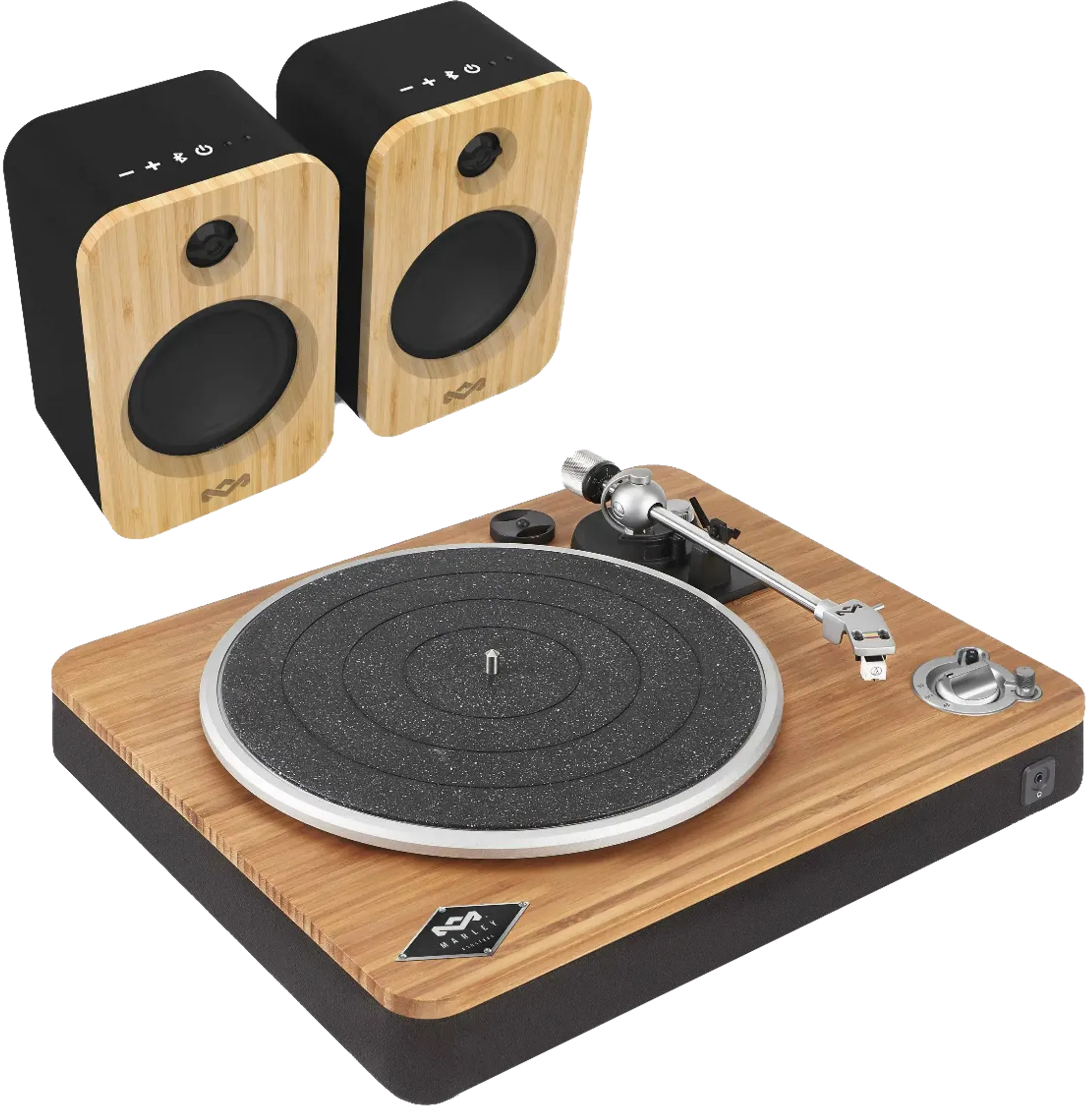 Get Together Duo + Stir it Up platenspeler - Hout