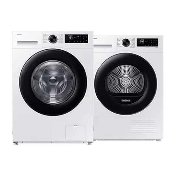 Bundel - Wasmachine WW1UFG5U34AEEN AI Ecobubble™ + Droogkast DV9UDG52A0AEEN Optimal Dry