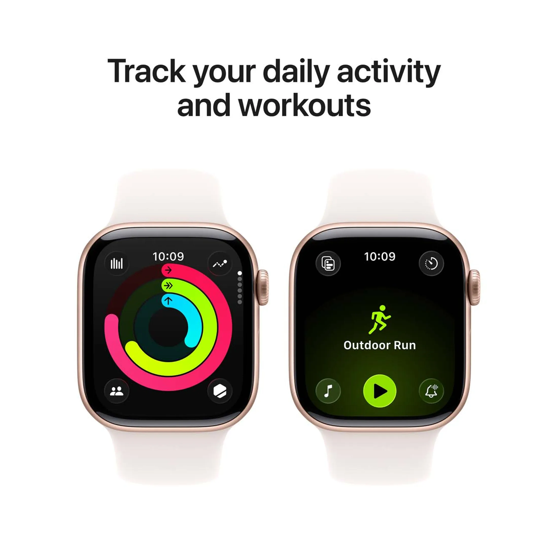 Apple Watch Series 11 GPS - 42mm Rose Gold Aluminium - Sport Band (S/M) image