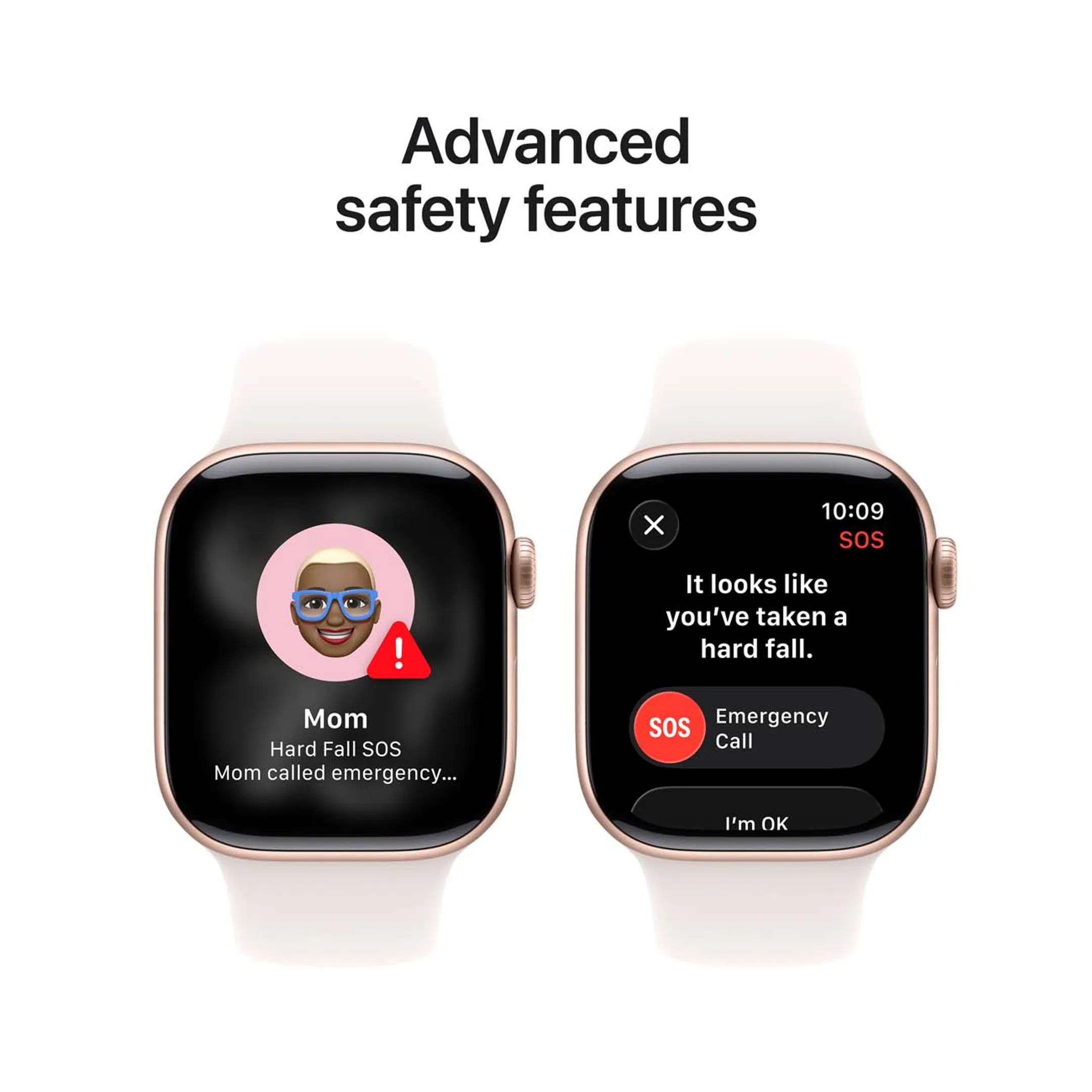 Apple Watch Series 11 GPS - 42mm Rose Gold Aluminium - Sport Band (S/M) image