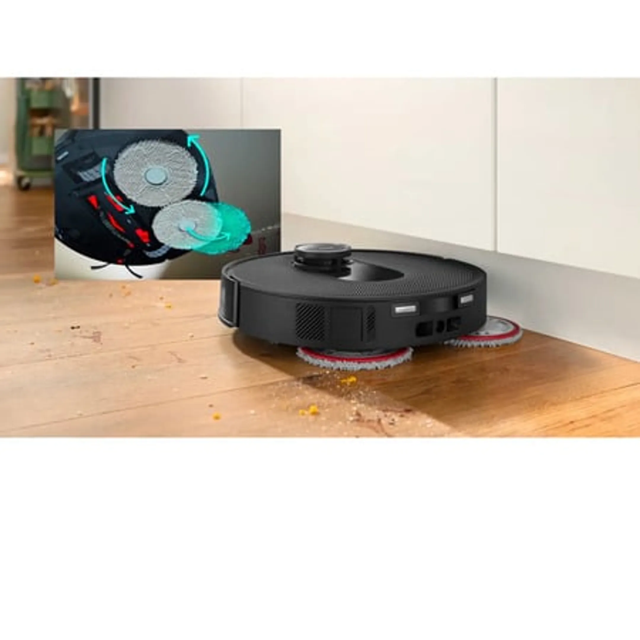 Bosch Aspirateur robot 2in1 SPOTLESS MAX BCRDW3BAB image