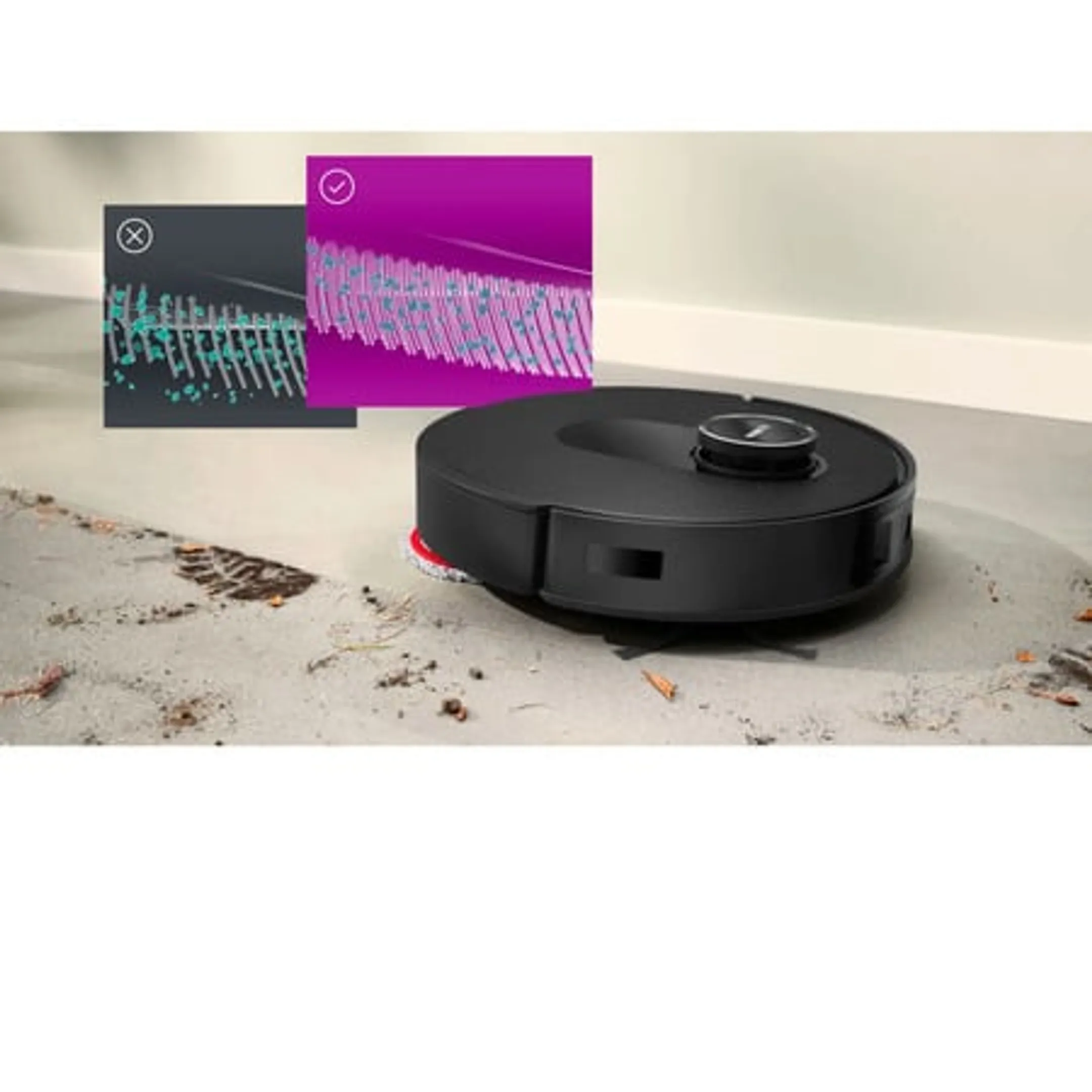 Bosch Aspirateur robot 2in1 SPOTLESS MAX BCRDW3BAB image