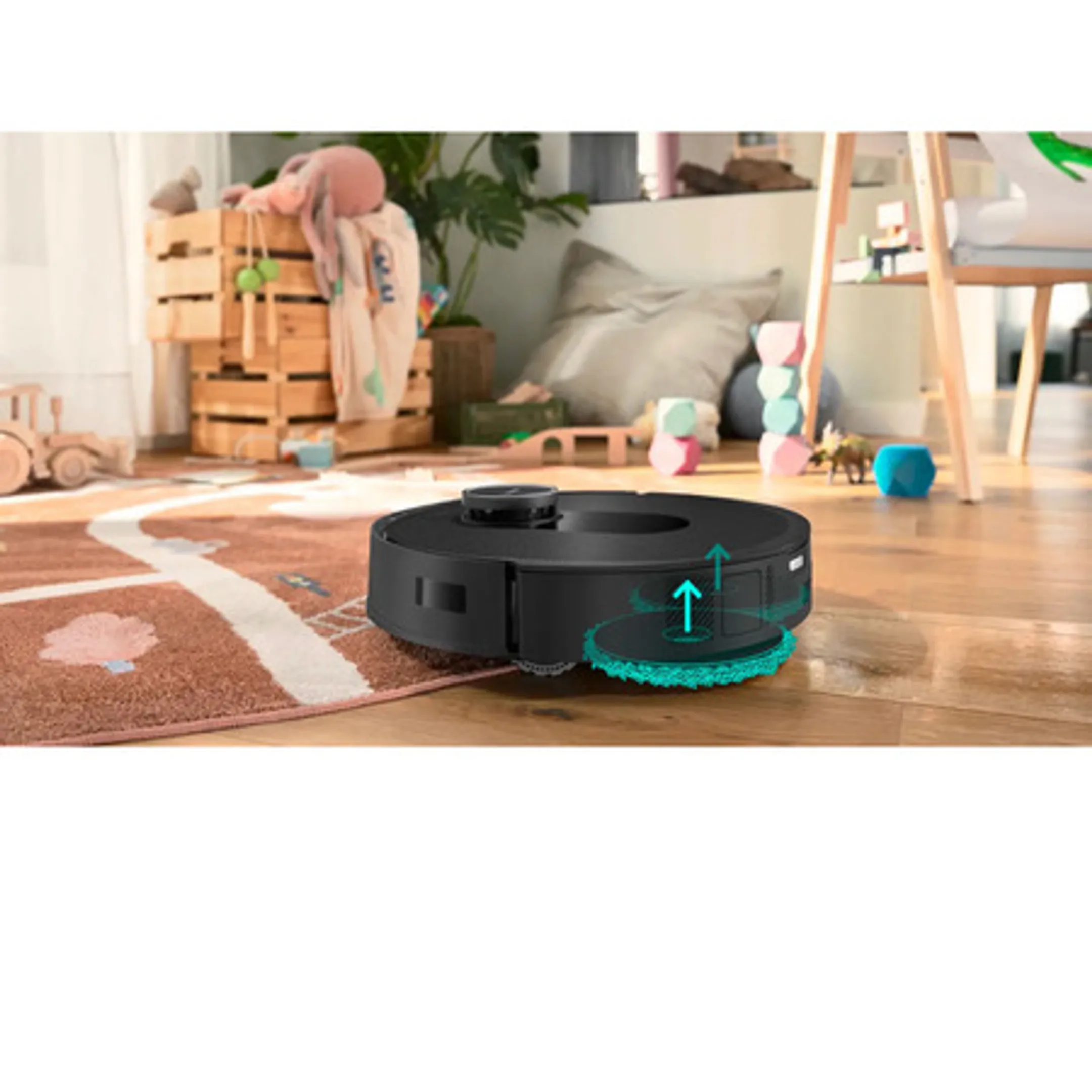 Bosch Aspirateur robot 2in1 SPOTLESS MAX BCRDW3BAB image
