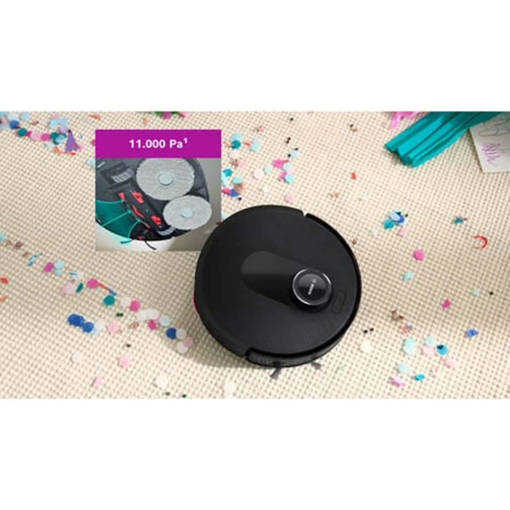 Bosch Aspirateur robot 2in1 SPOTLESS MAX BCRDW3BAB image