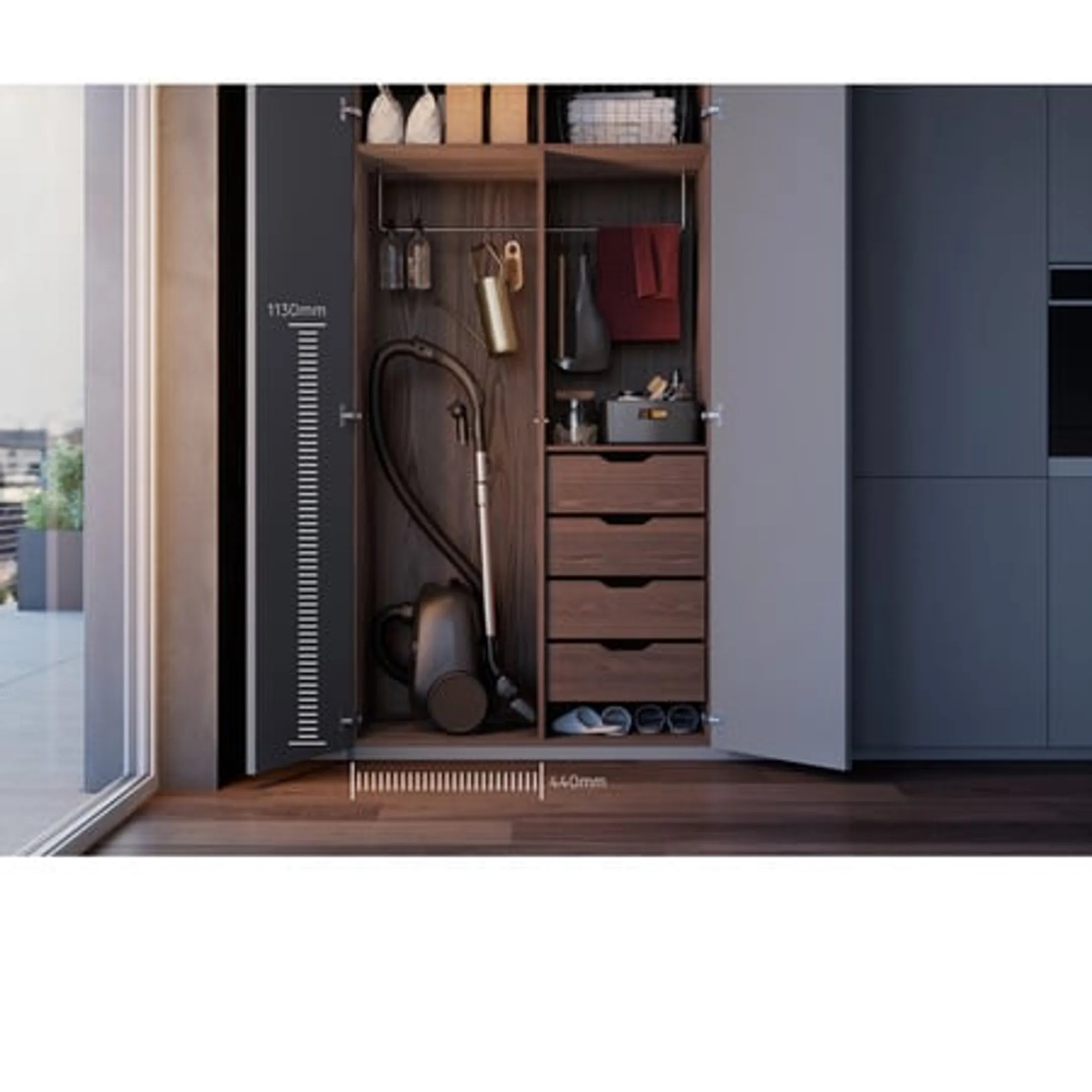 AEG Stofzuiger met zak AB61C3GG image