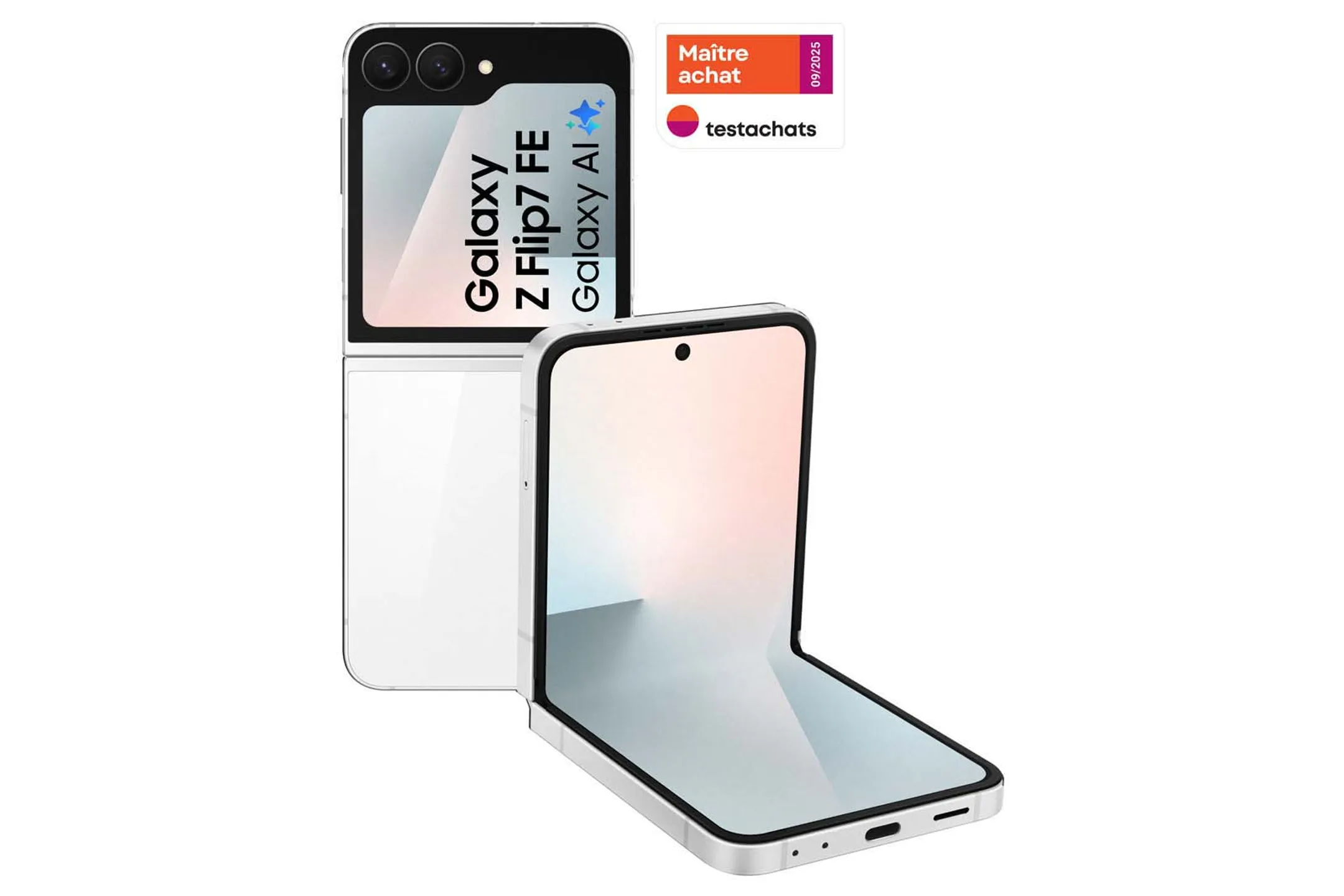 Samsung Galaxy Z Flip7 FE 256 GB - Blanc image