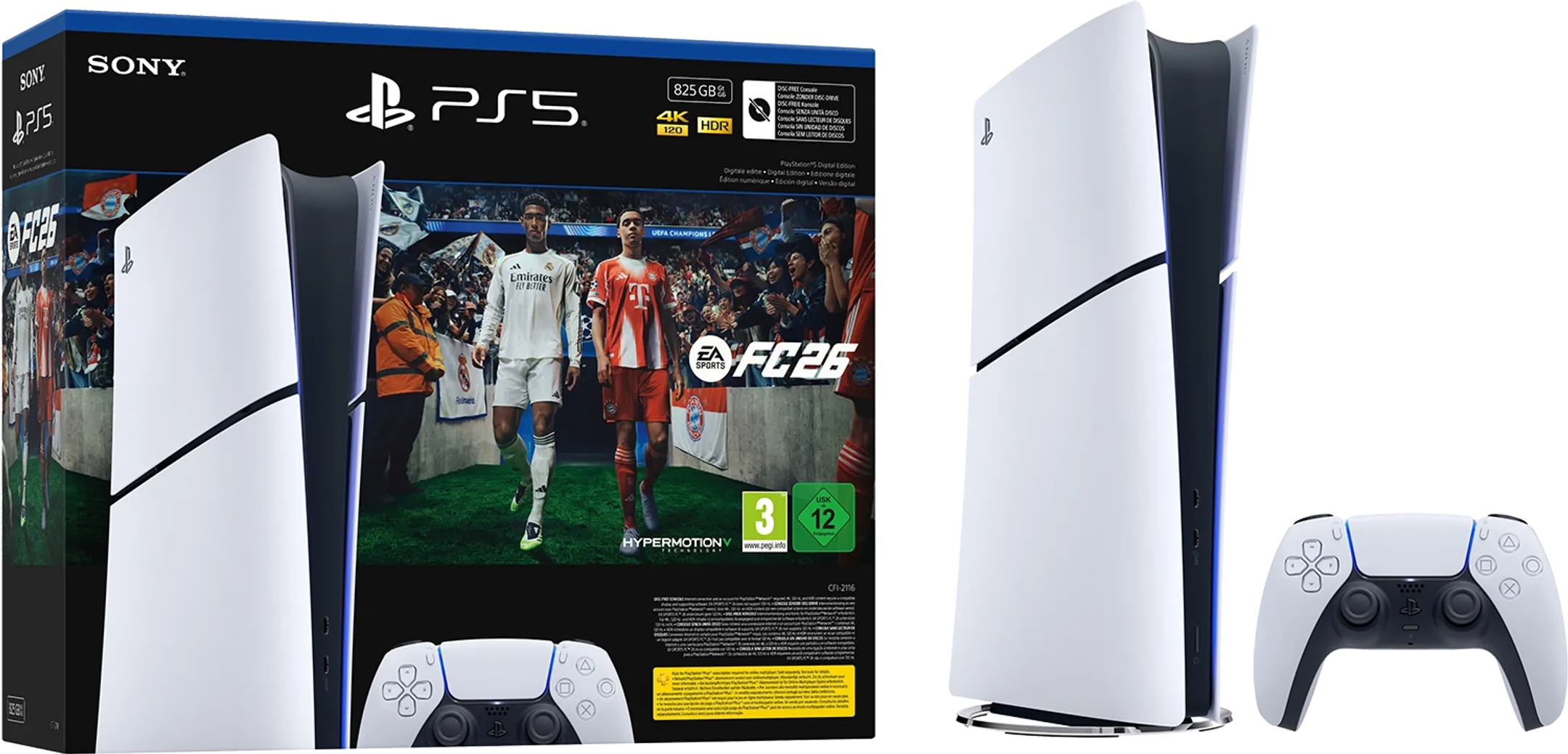 PlayStation 5 Digital Edition (Slim) + EA Sports FC26