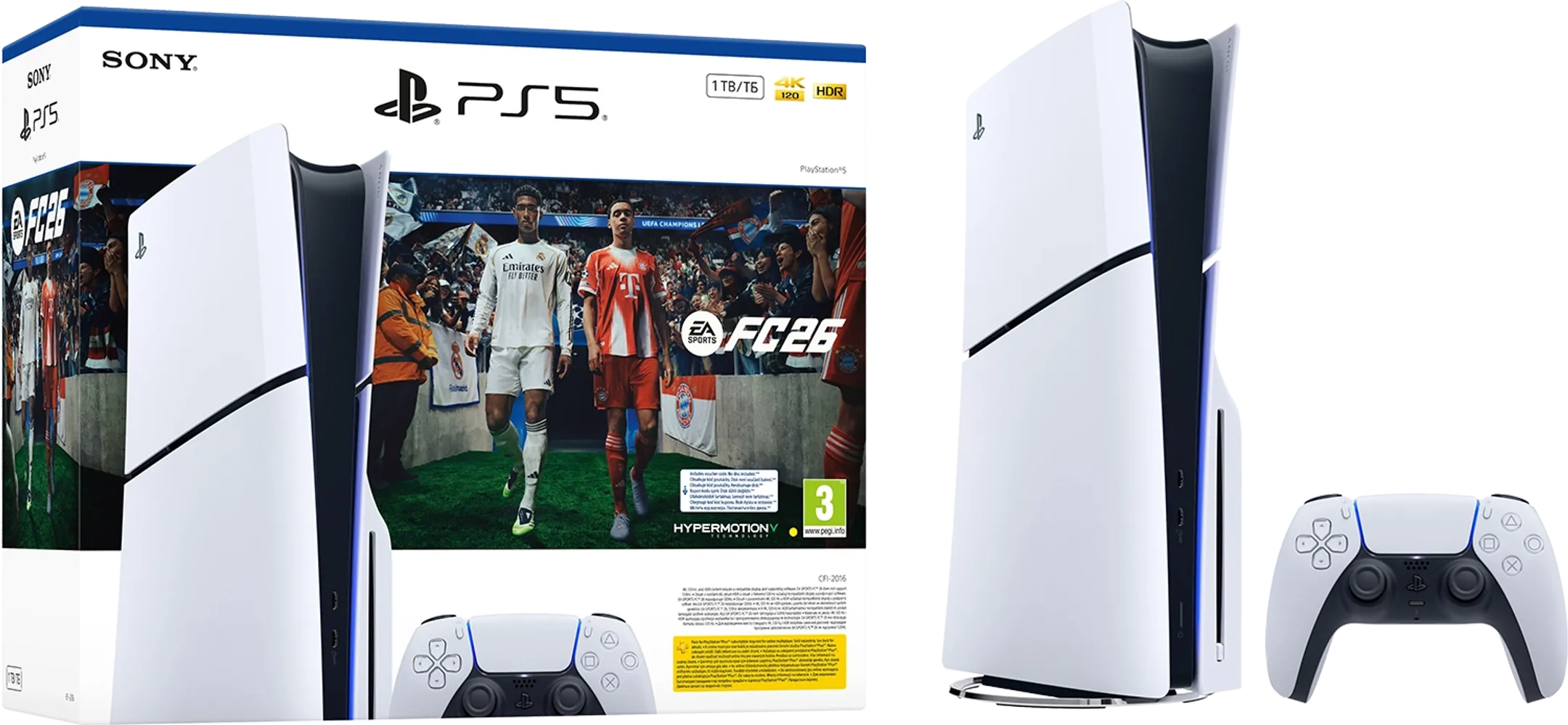 PlayStation 5 Slim Disc - 1TB + EA Sports FC26