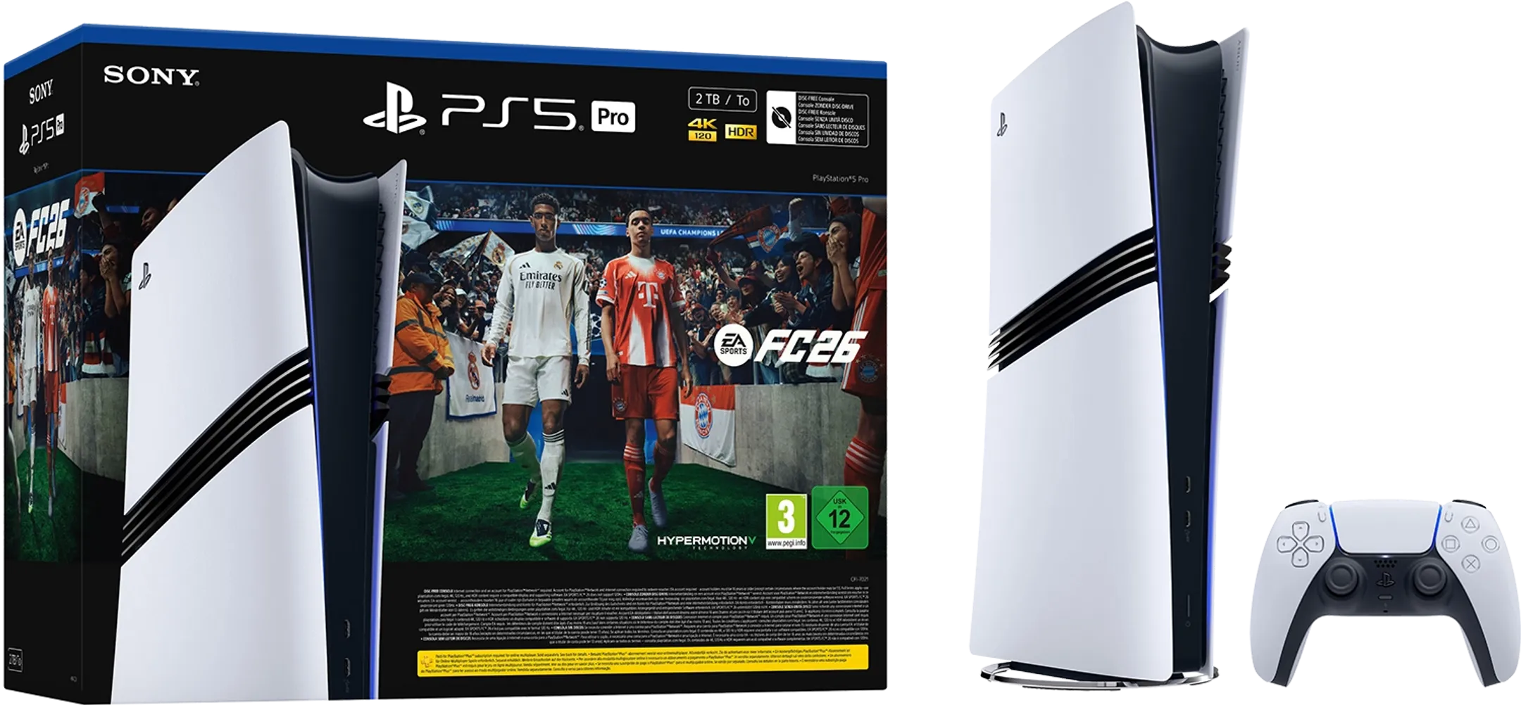 PlayStation 5 Pro - 2TB + EA Sports FC26