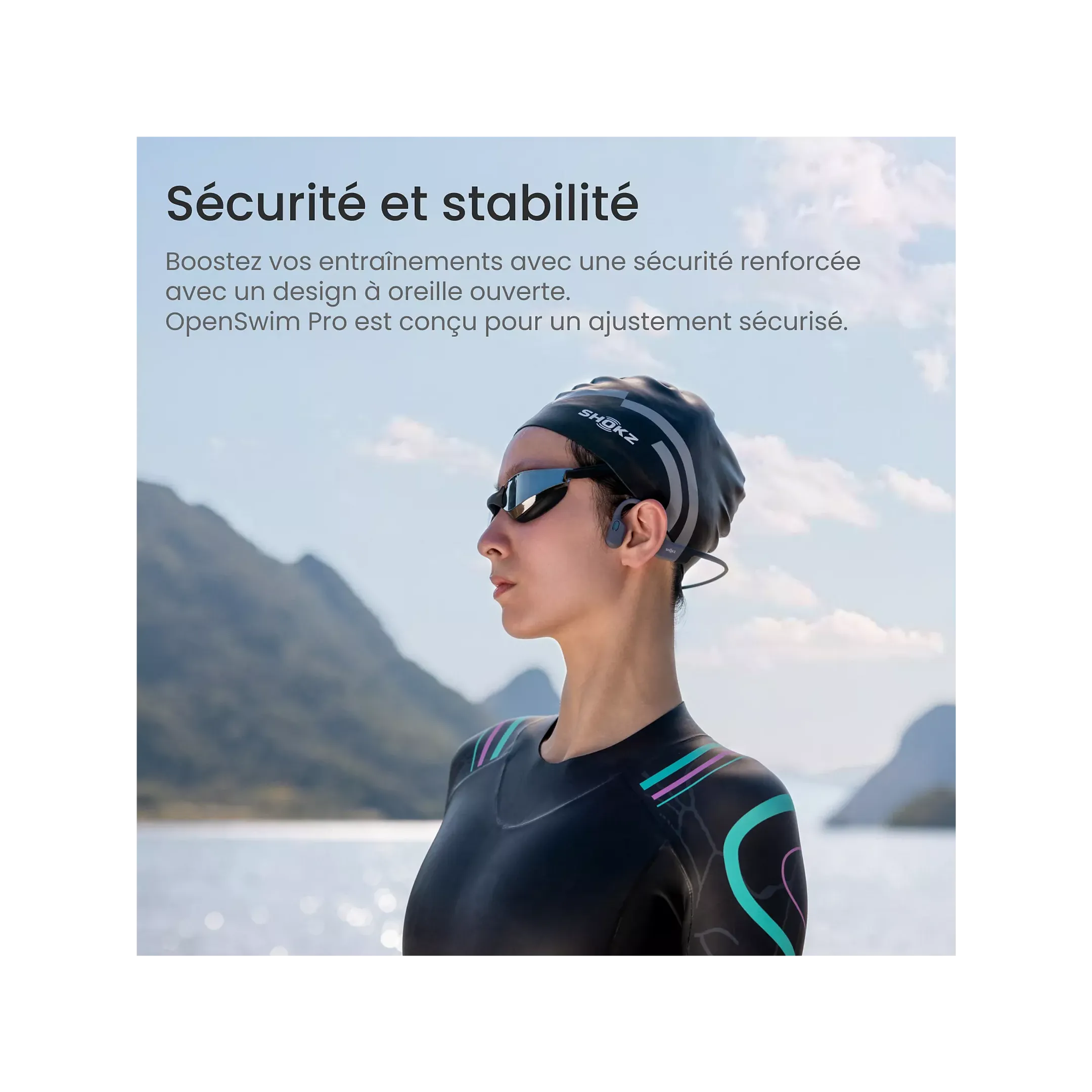 Shokz OpenSwim Pro sportoortjes - Grijs image