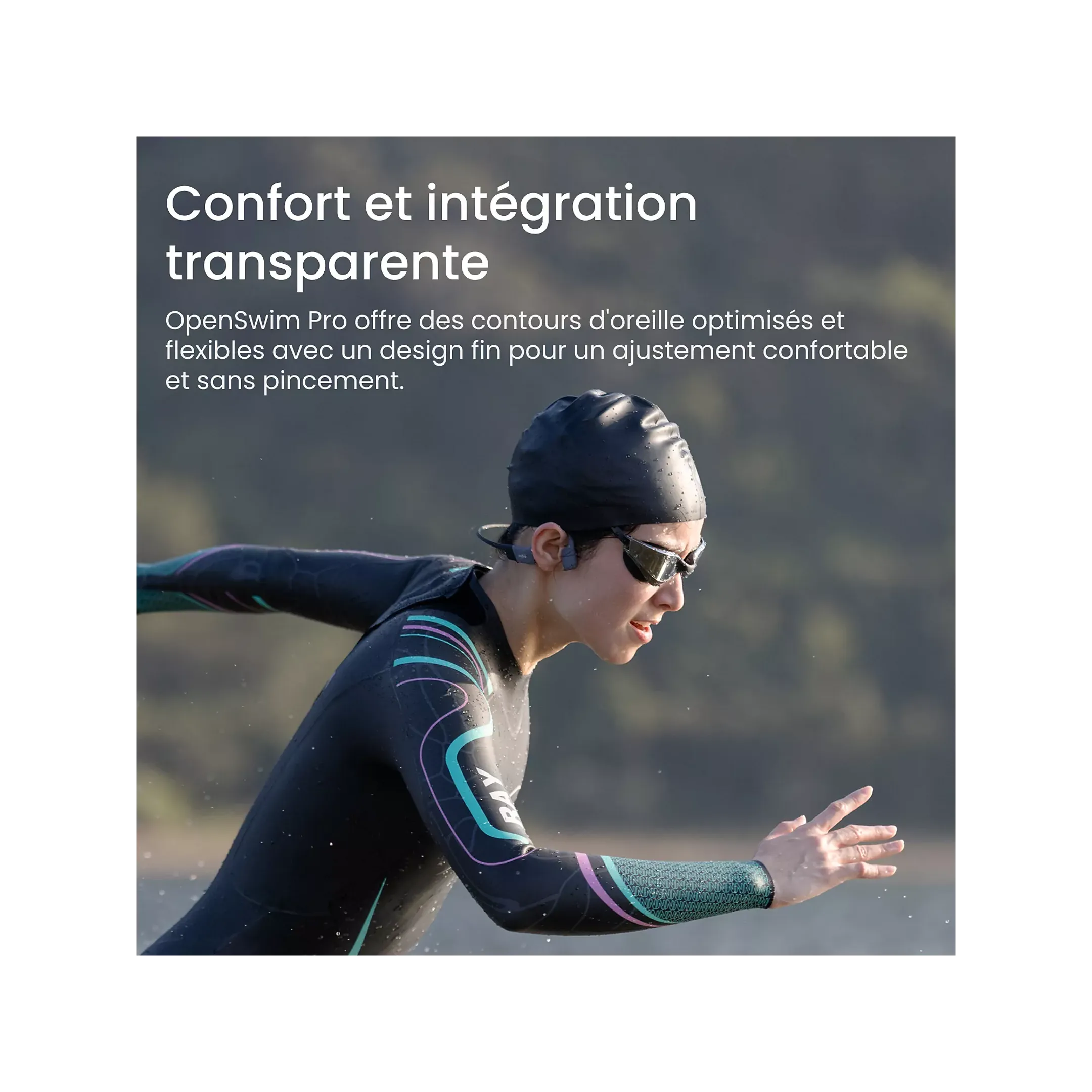 Shokz OpenSwim Pro sportoortjes - Grijs image