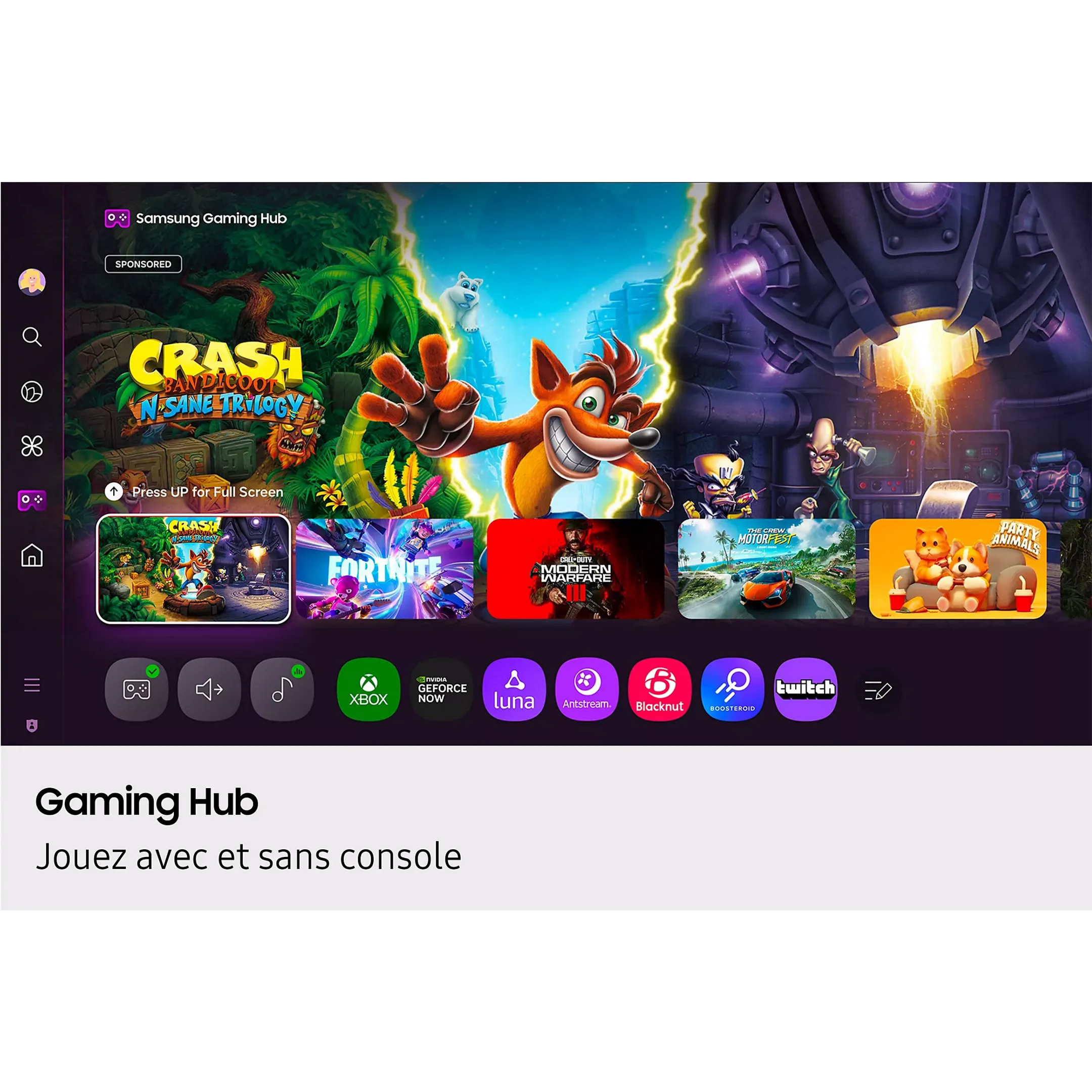 Samsung TV Micro RGB MR95F (2025) - 125 pouces image