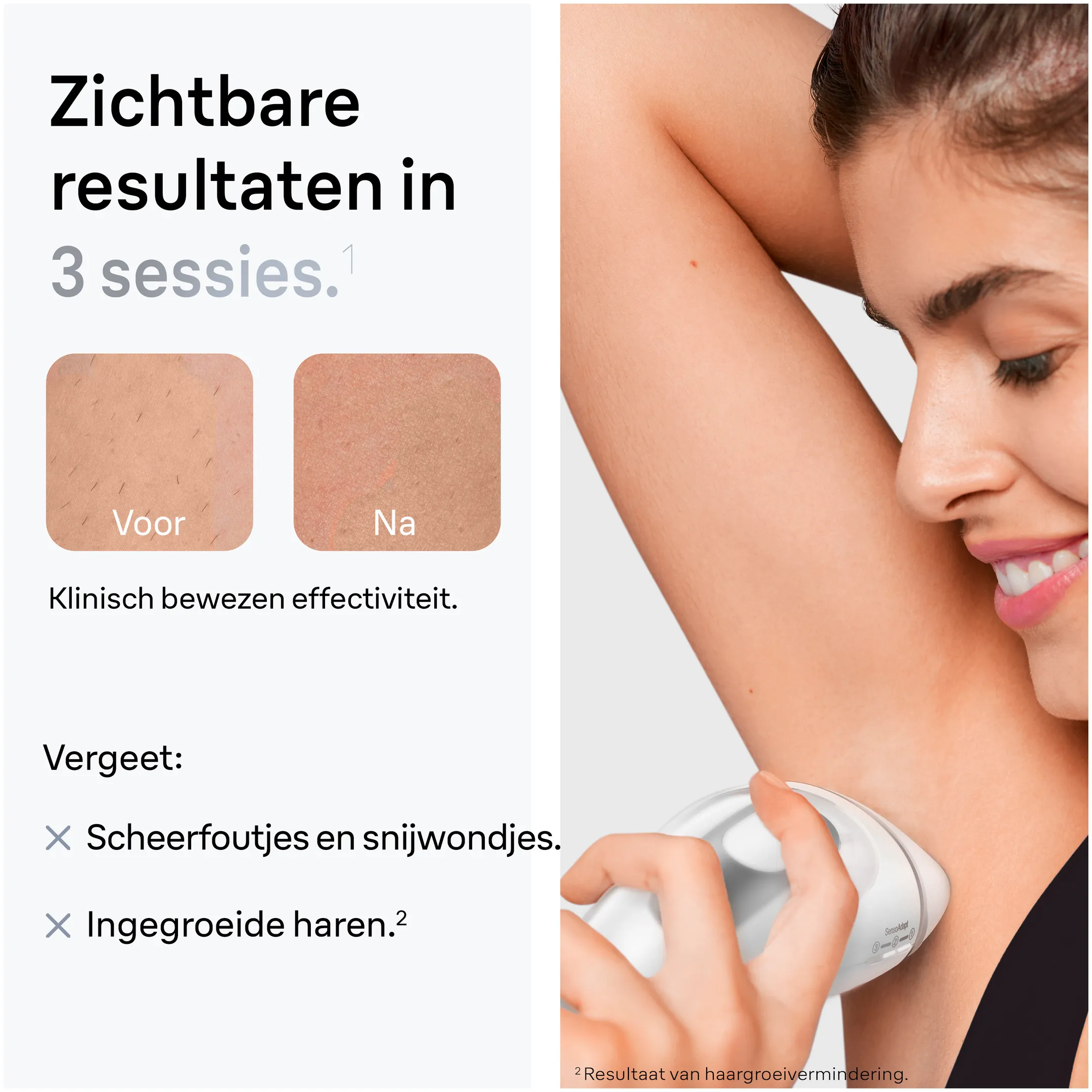 Braun IPL Silk-expert Pro 3, ontharing voor thuis, incl. etui, Venus-scheermesje, 2 koppen, PL3122 image